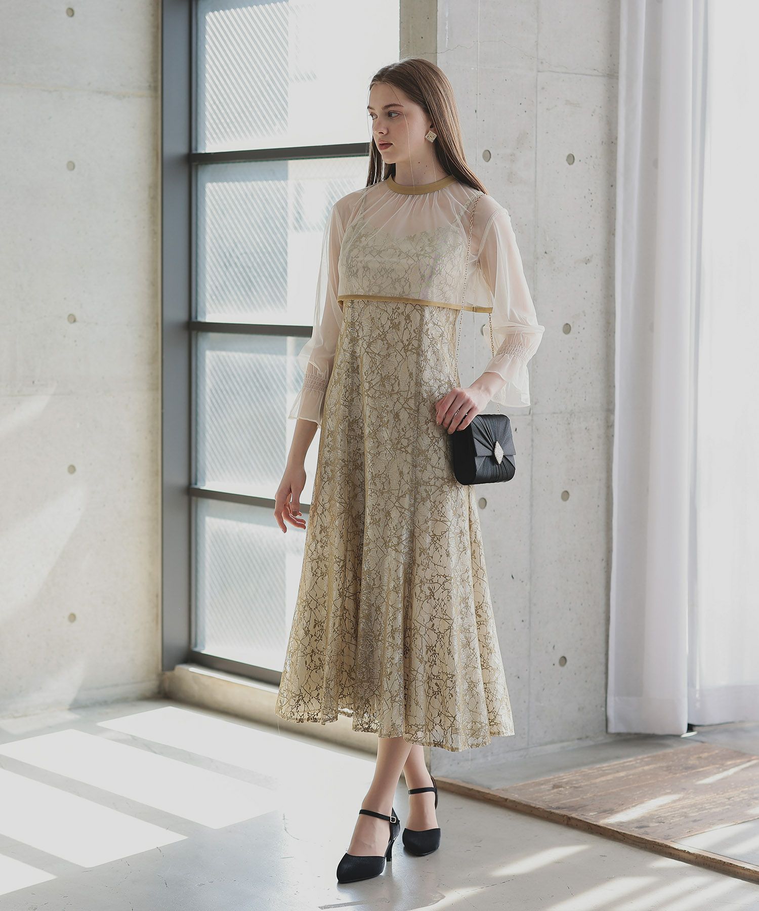 3wayボレロ マーメイドドレス お呼ばれ ワンピース 人気ブランド 30代