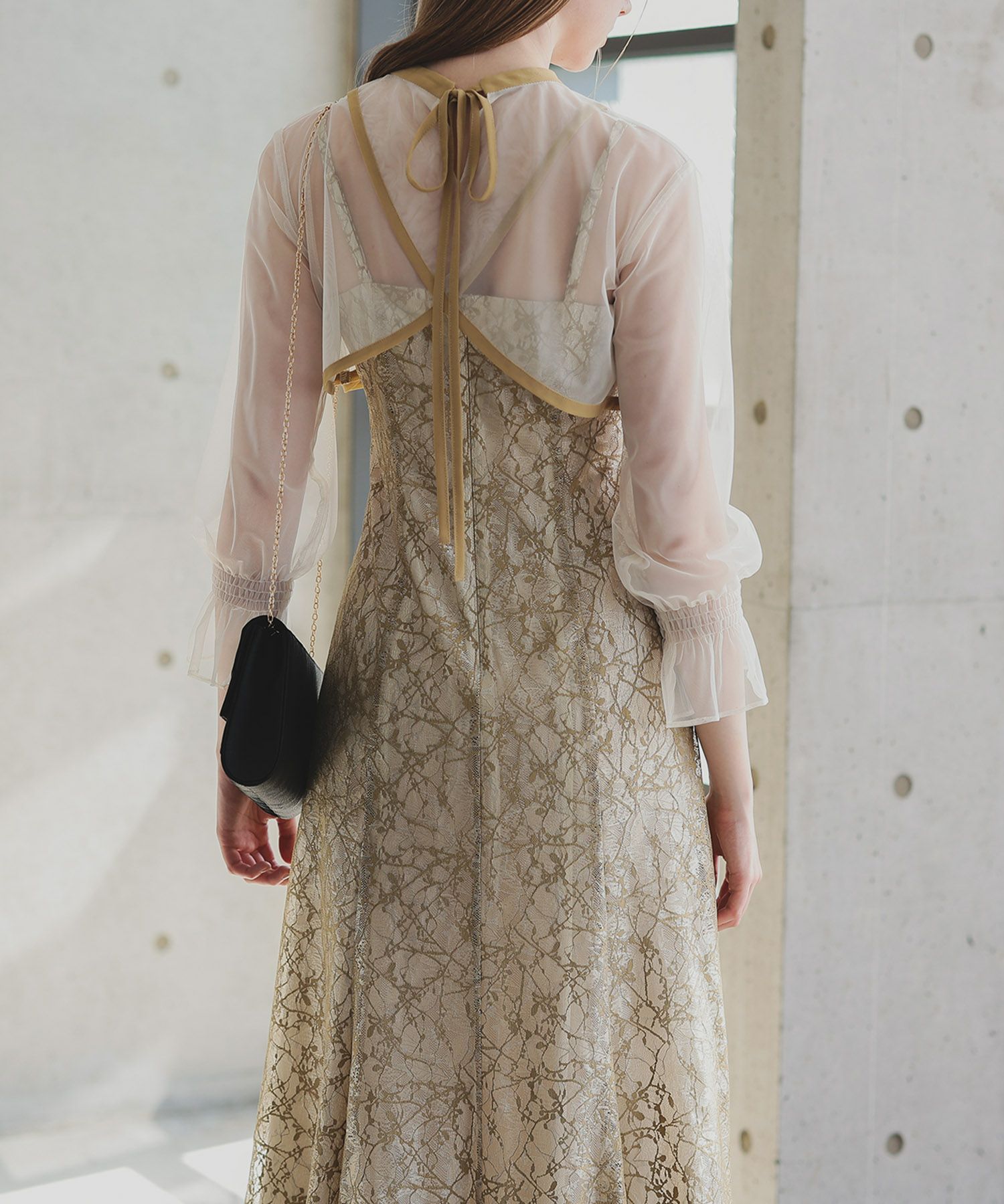 3wayボレロ マーメイドドレス お呼ばれ ワンピース 人気ブランド 30代