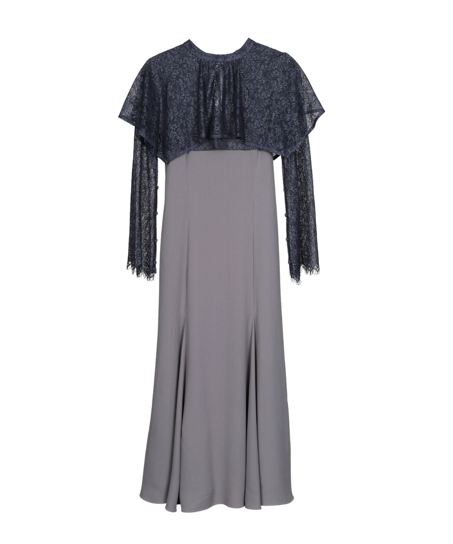 layered cape dress | ANDRESD