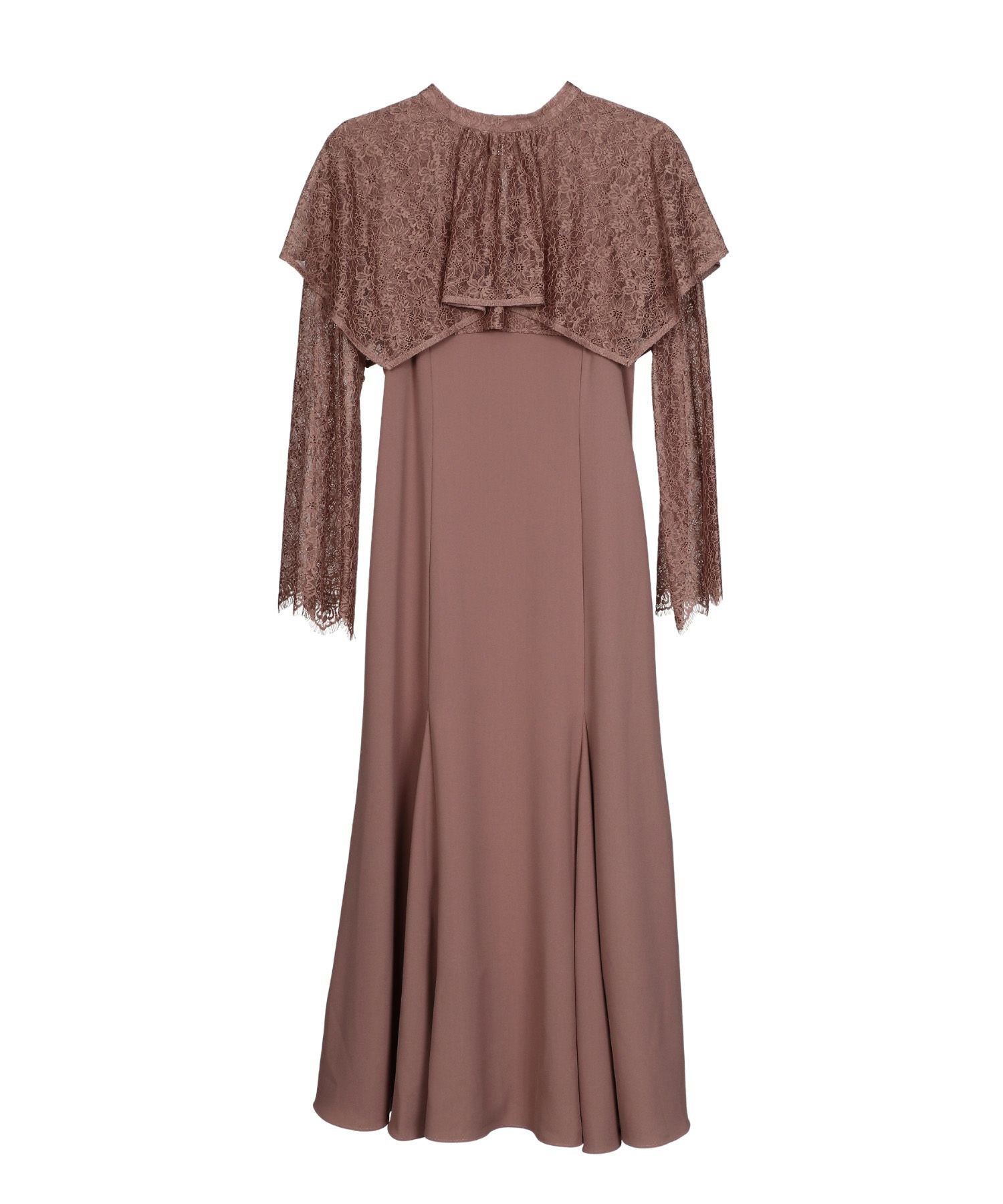 layered cape dress | ANDRESD