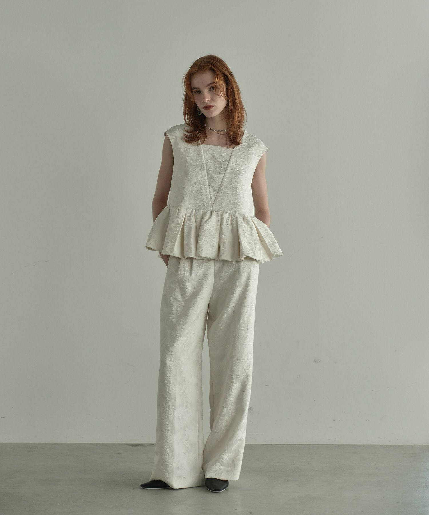 peplum setup dress | ANDRESD