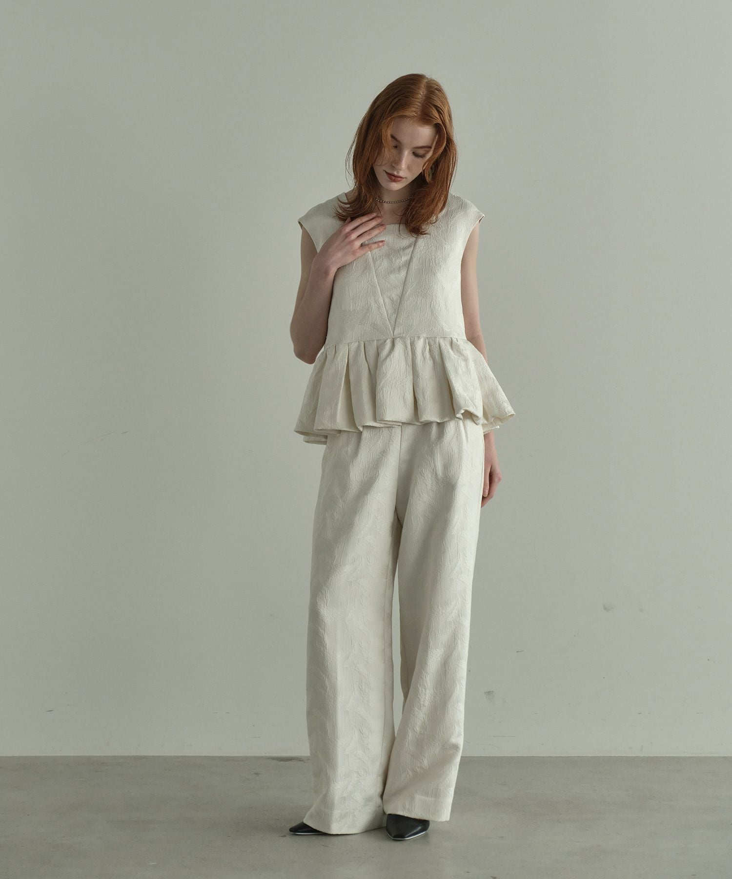 peplum setup dress | ANDRESD