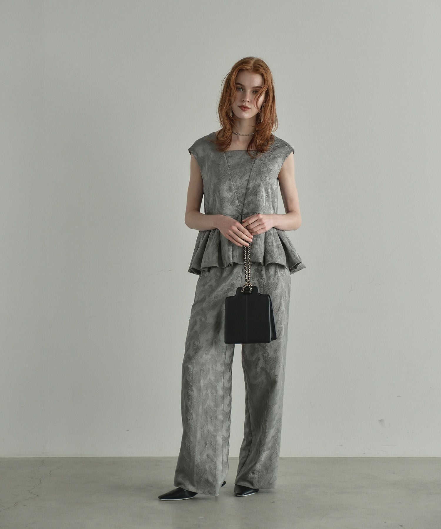 peplum setup dress | ANDRESD