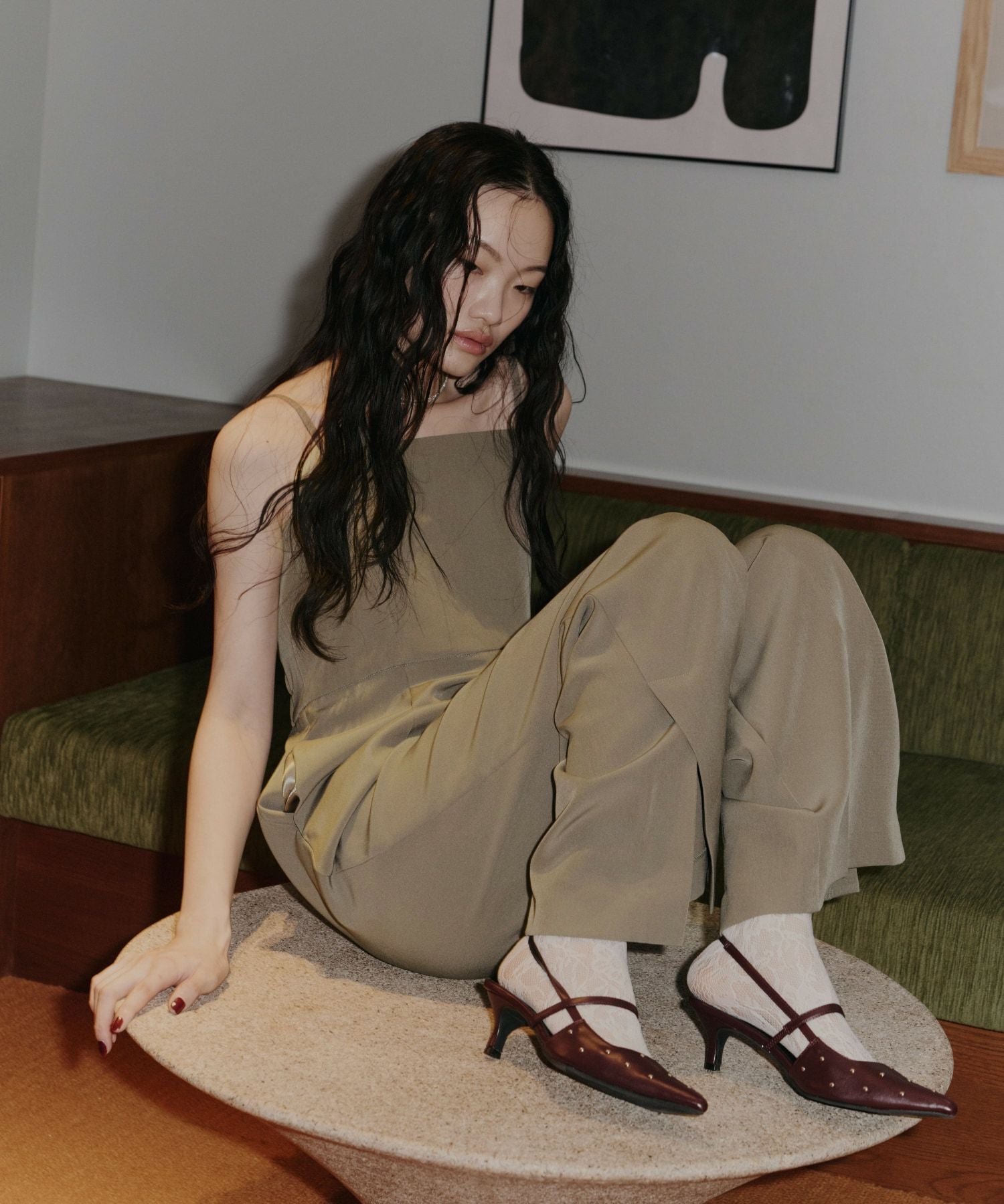 【マユ】double cross all in one double cross all in one dress | ANDRESD