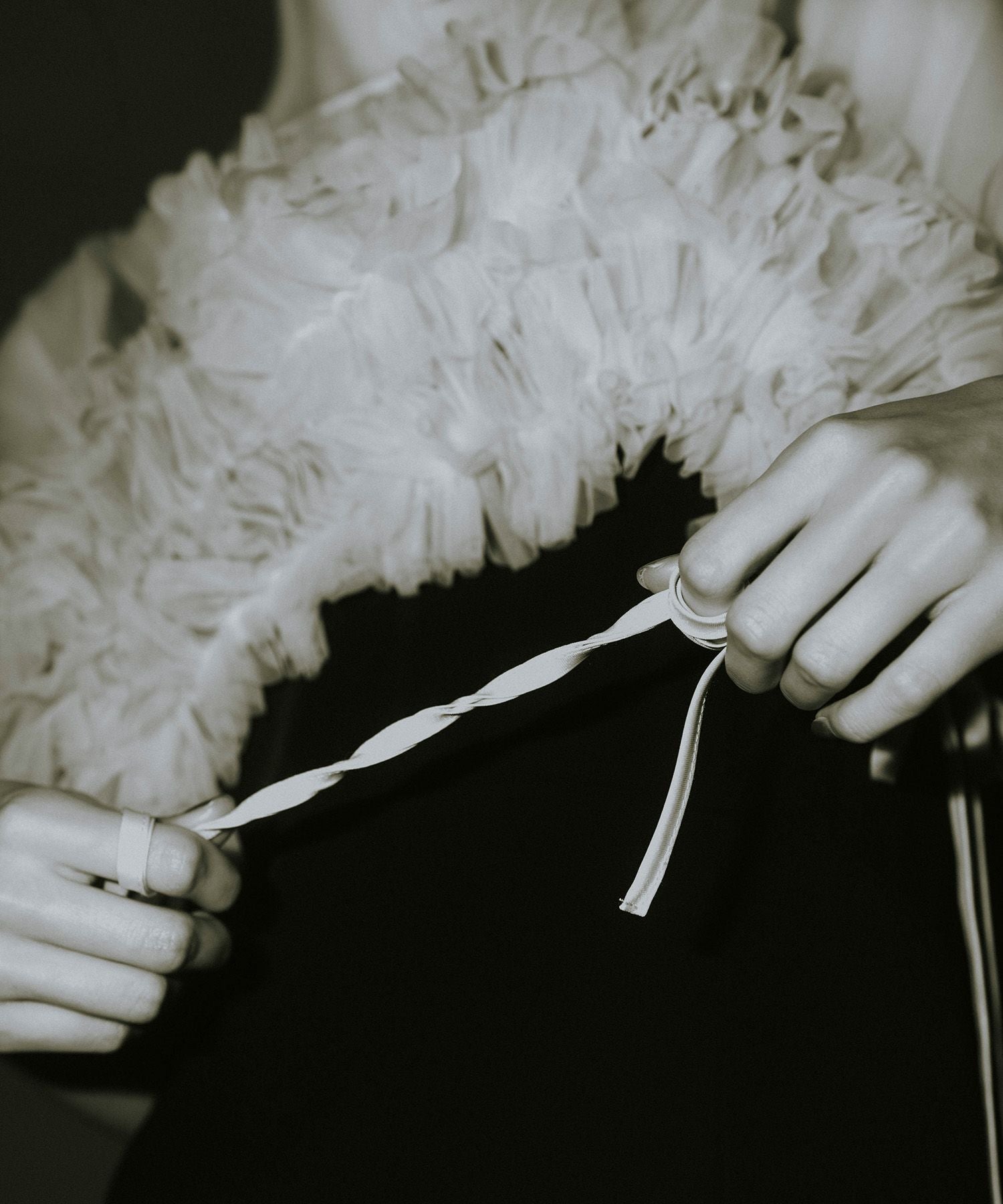 volume soft tulle dress | ANDRESD