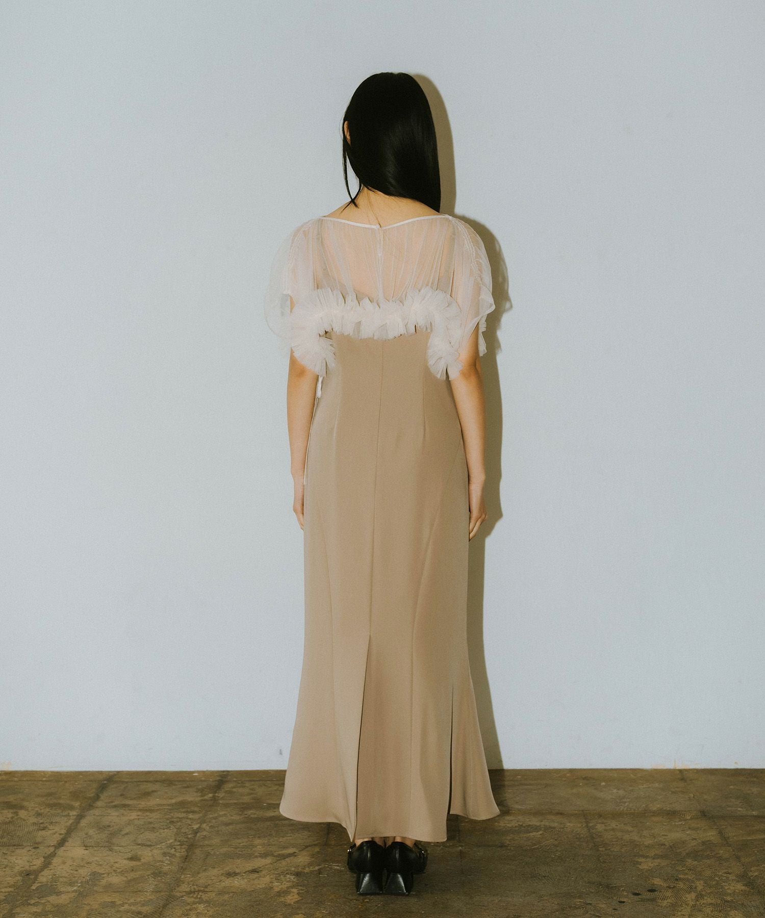 volume soft tulle dress | ANDRESD