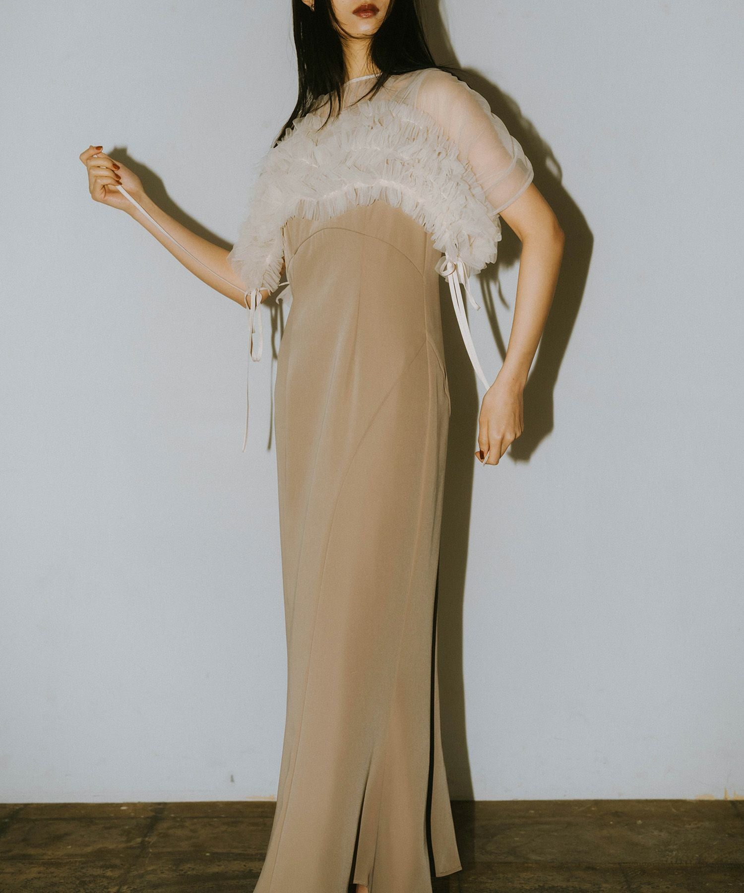 ANDRESD アンドレッスドvolume soft tulle dress volume soft tulle dress | ANDRESD