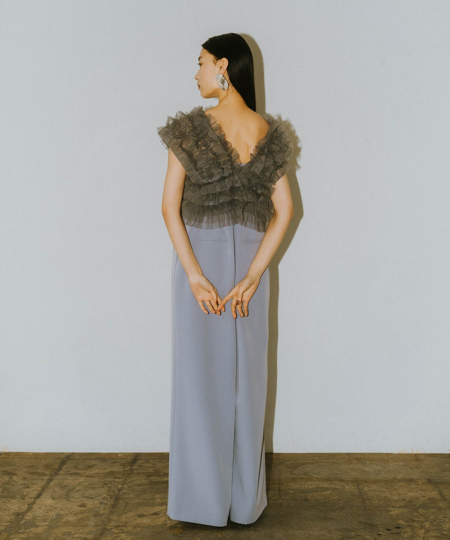 tulle vest all in one dress | ANDRESD