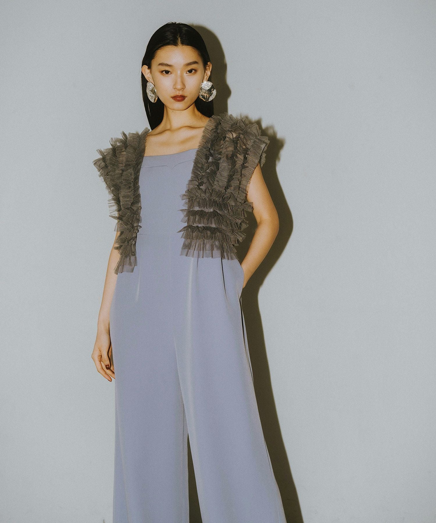 【ANDRESD】tulle vest all in one dress tulle vest all in one dress | ANDRESD