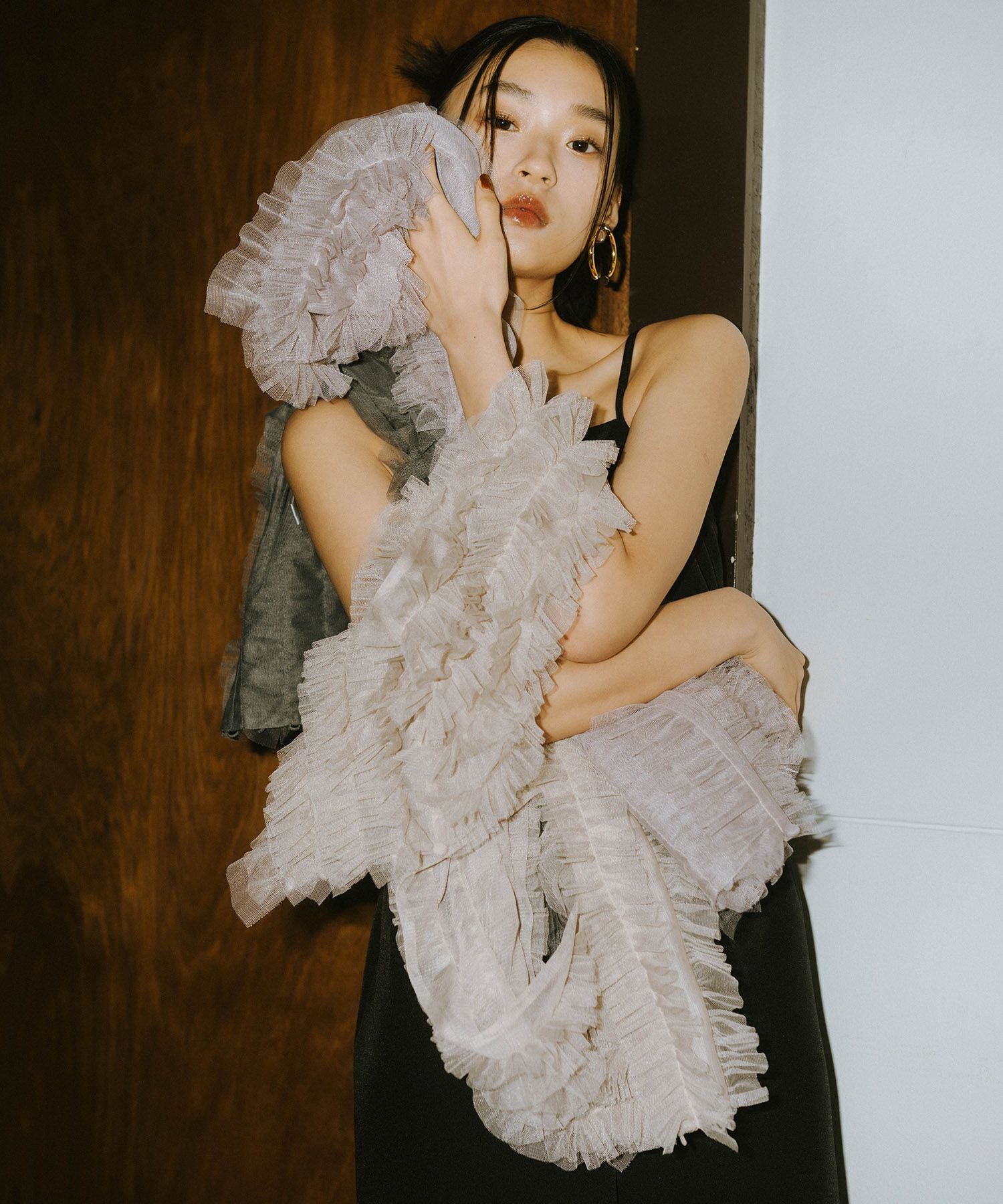 tulle vest all in one dress | ANDRESD