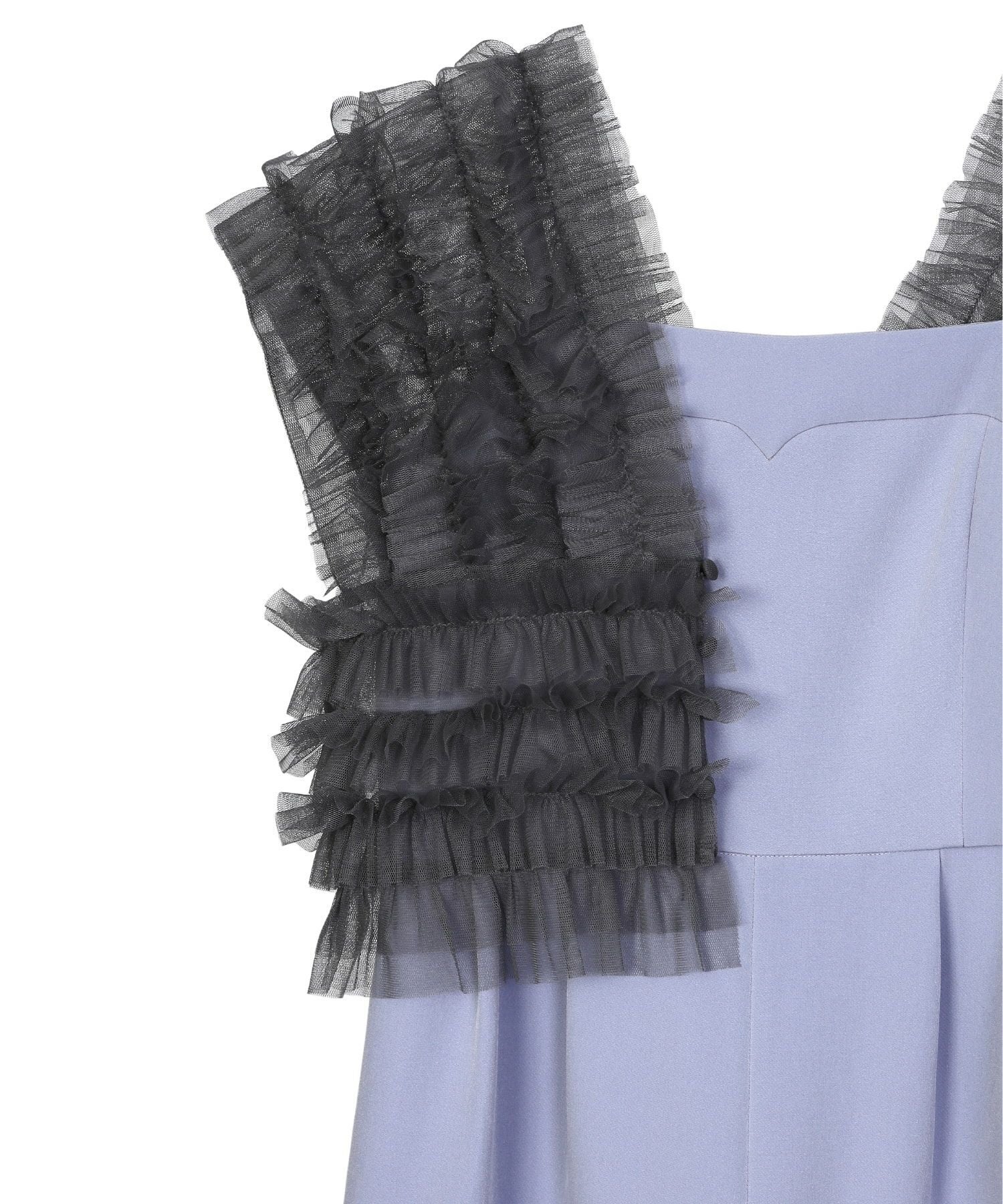 tulle vest all in one dress | ANDRESD