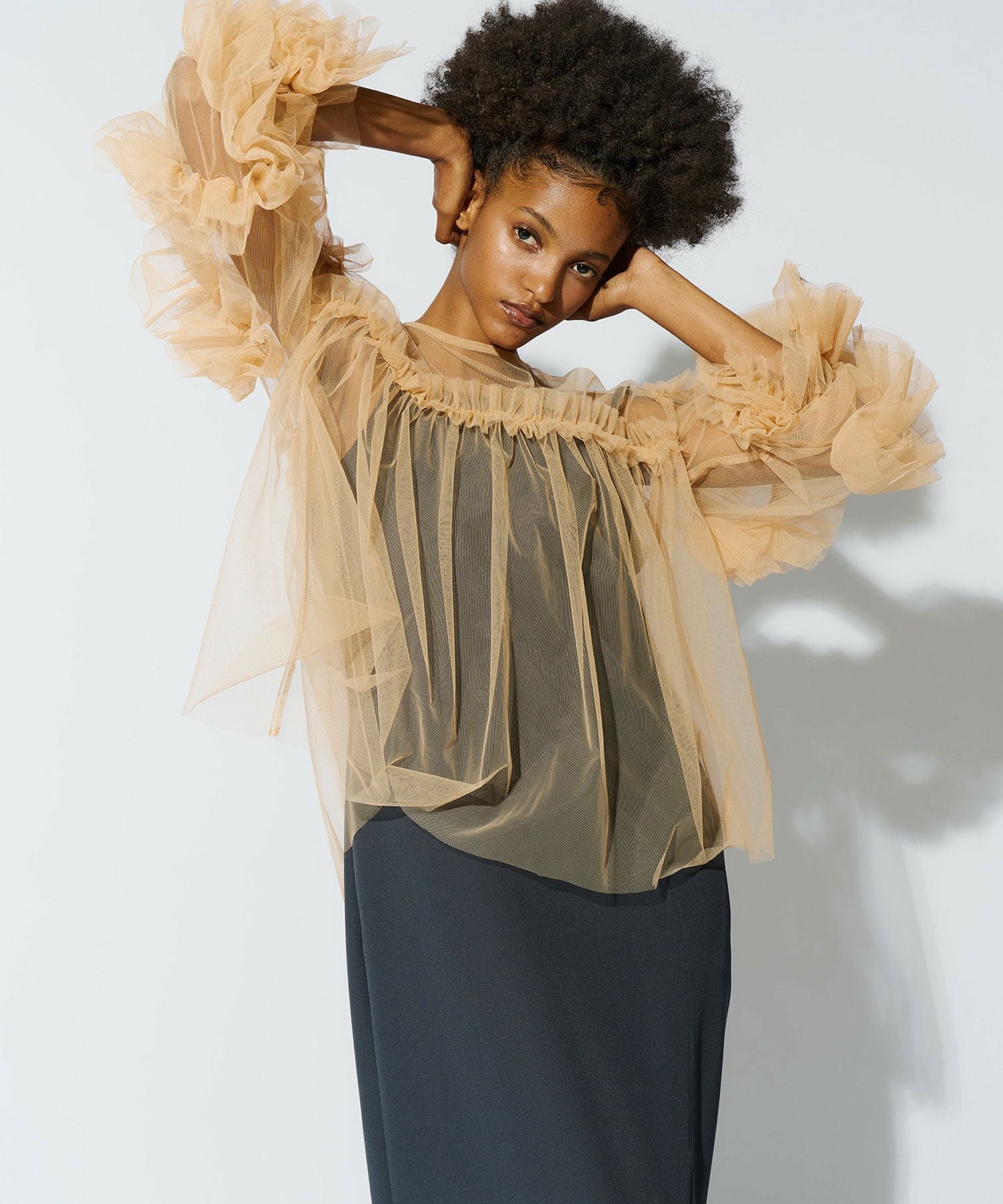 decorative tulle tops | ANDRESD