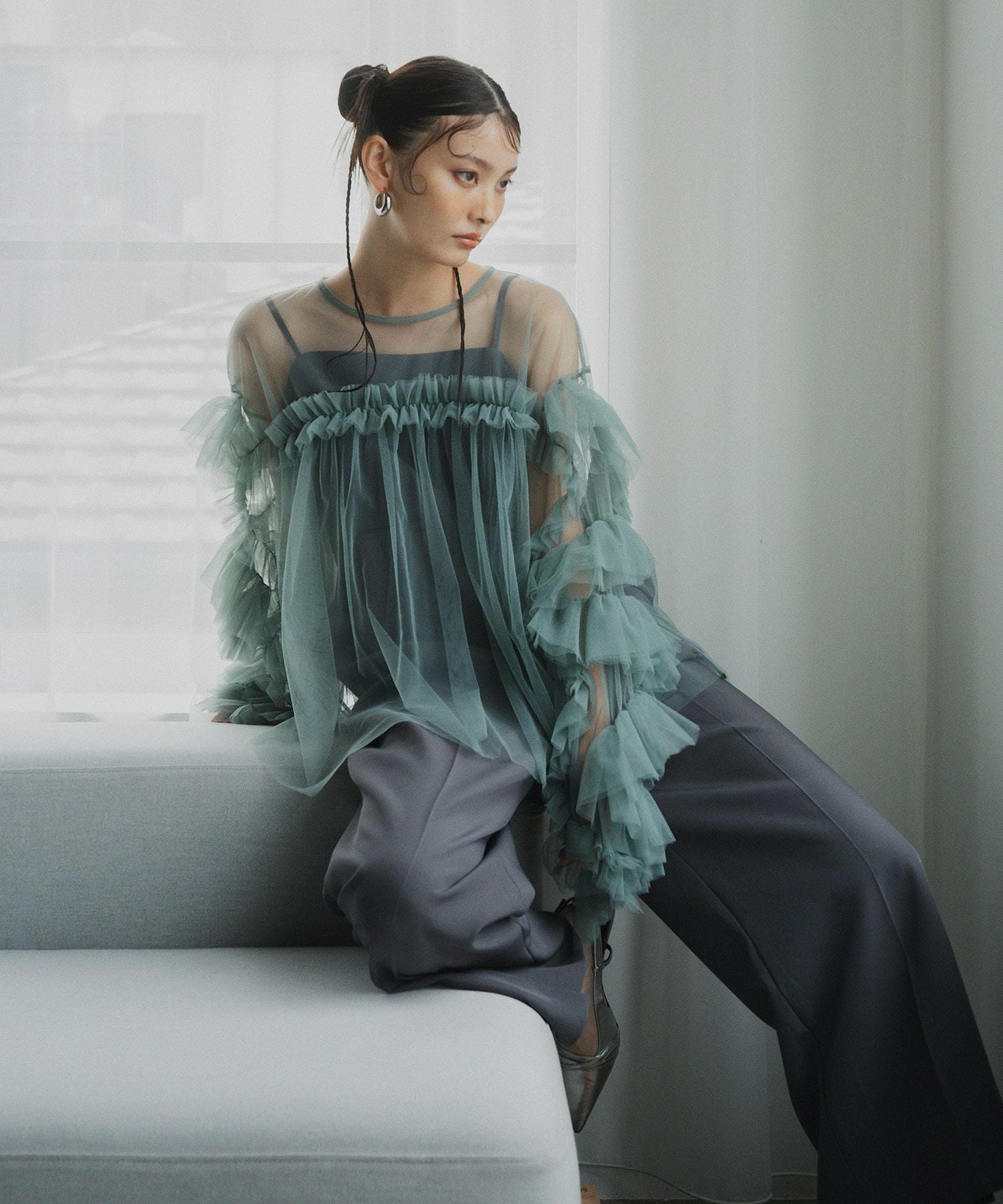 decorative tulle tops | ANDRESD