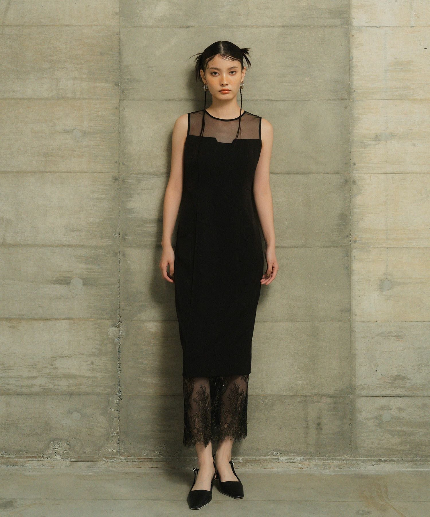 hem lace dress | ANDRESD