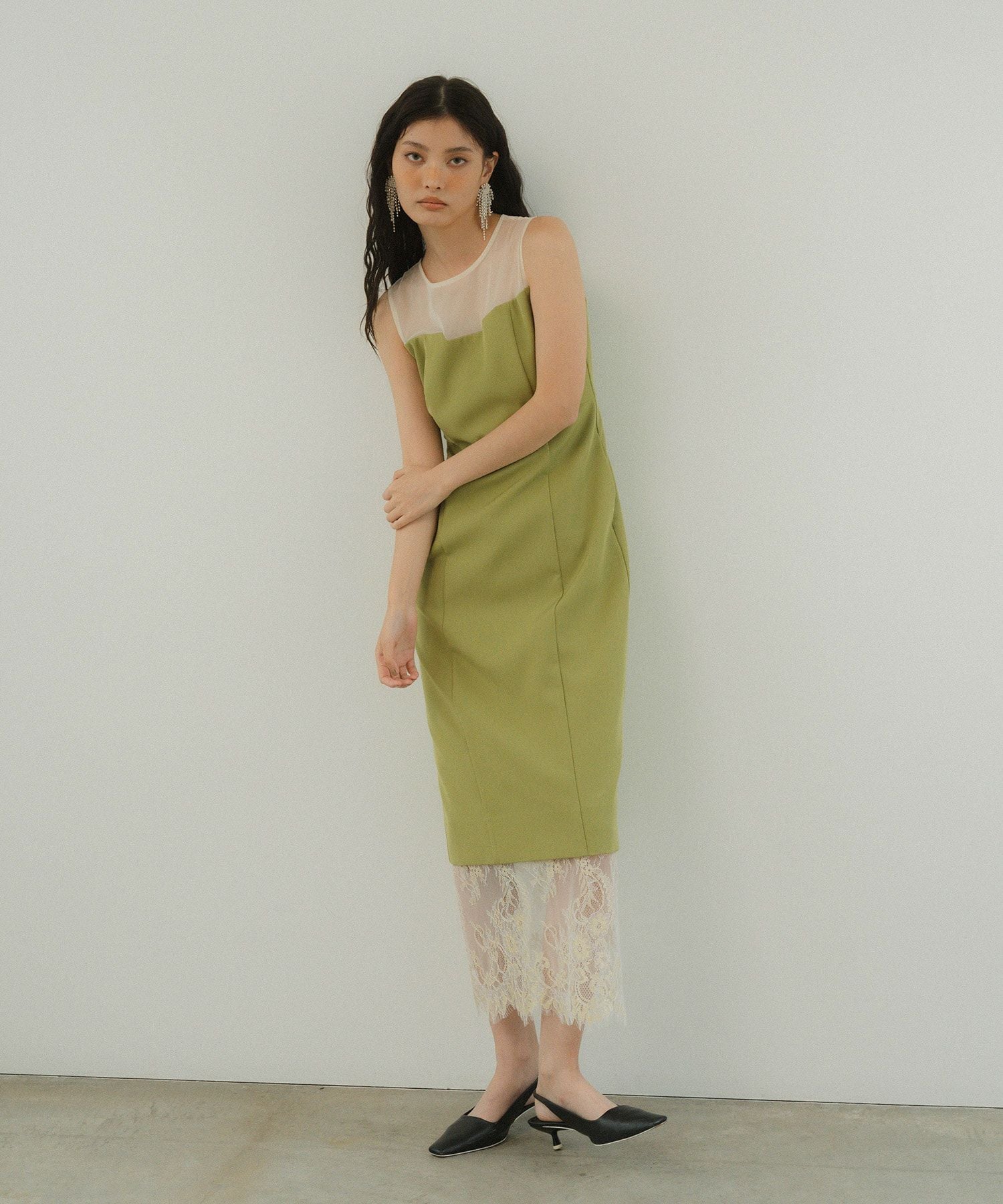 hem lace dress | ANDRESD