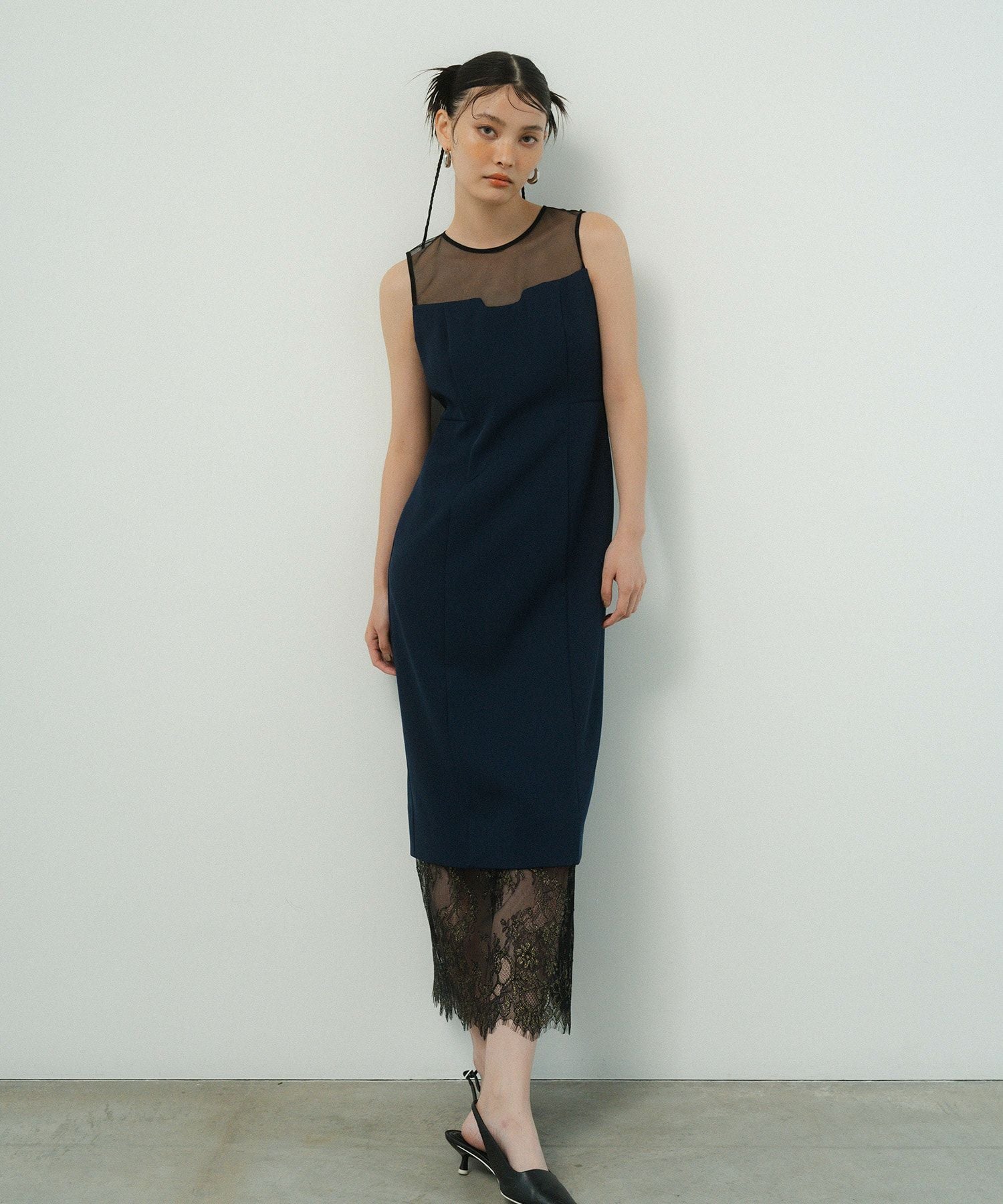 hem lace dress | ANDRESD