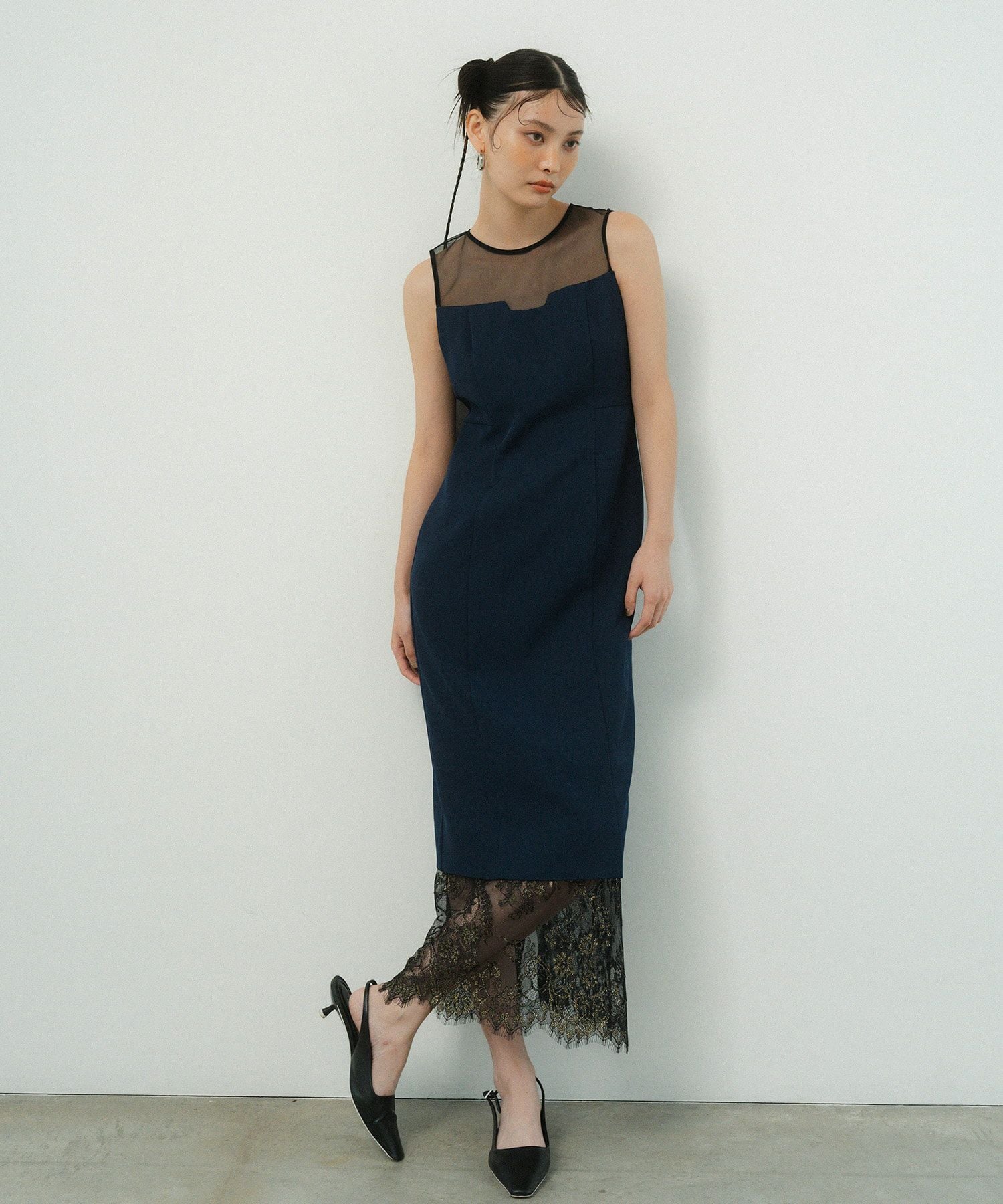 hem lace dress | ANDRESD