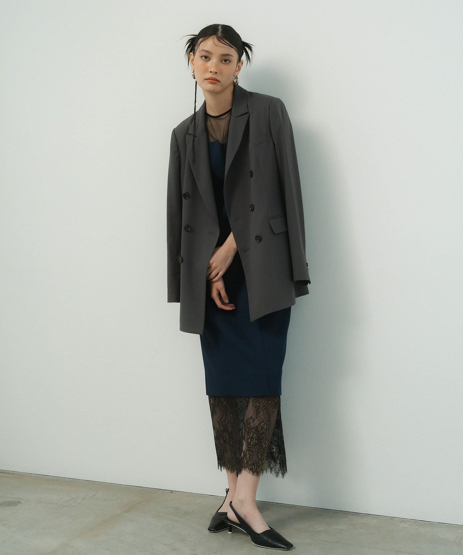 hem lace dress | ANDRESD