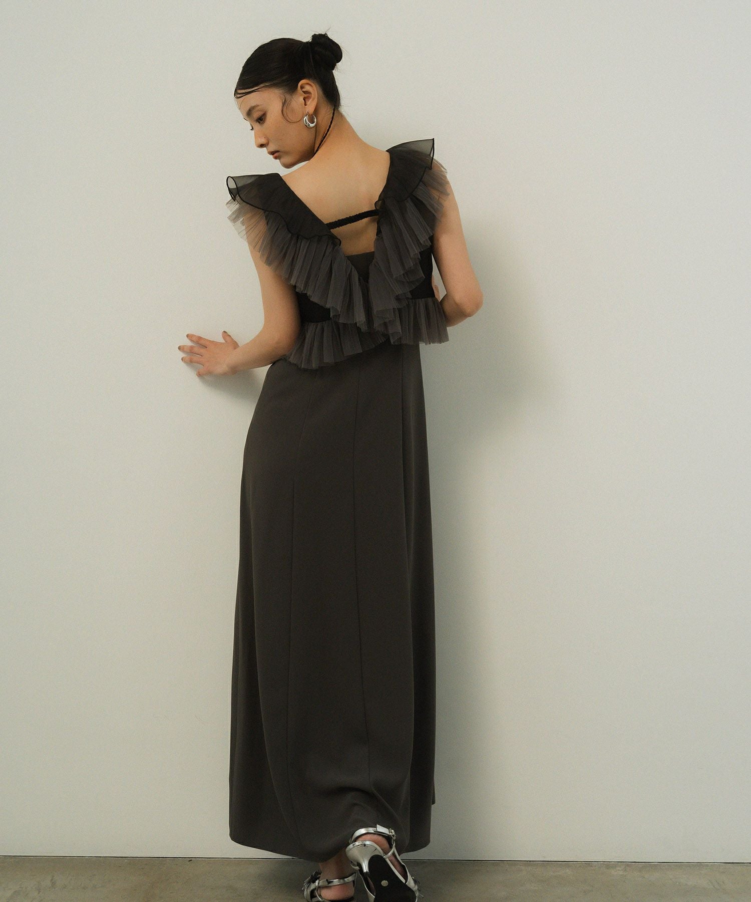 pleats tulle dress | ANDRESD