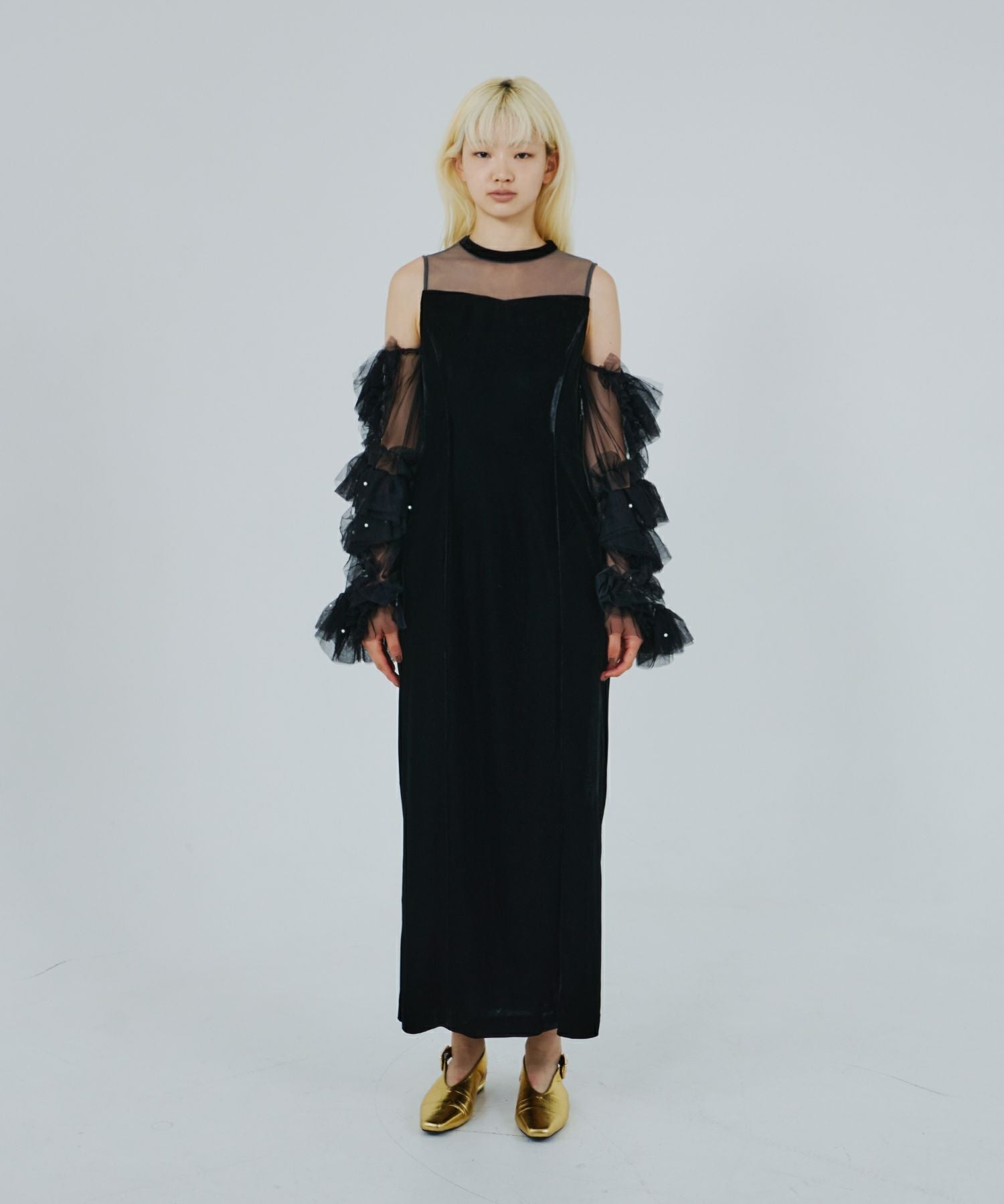 detached sleeve dress | ANDRESD