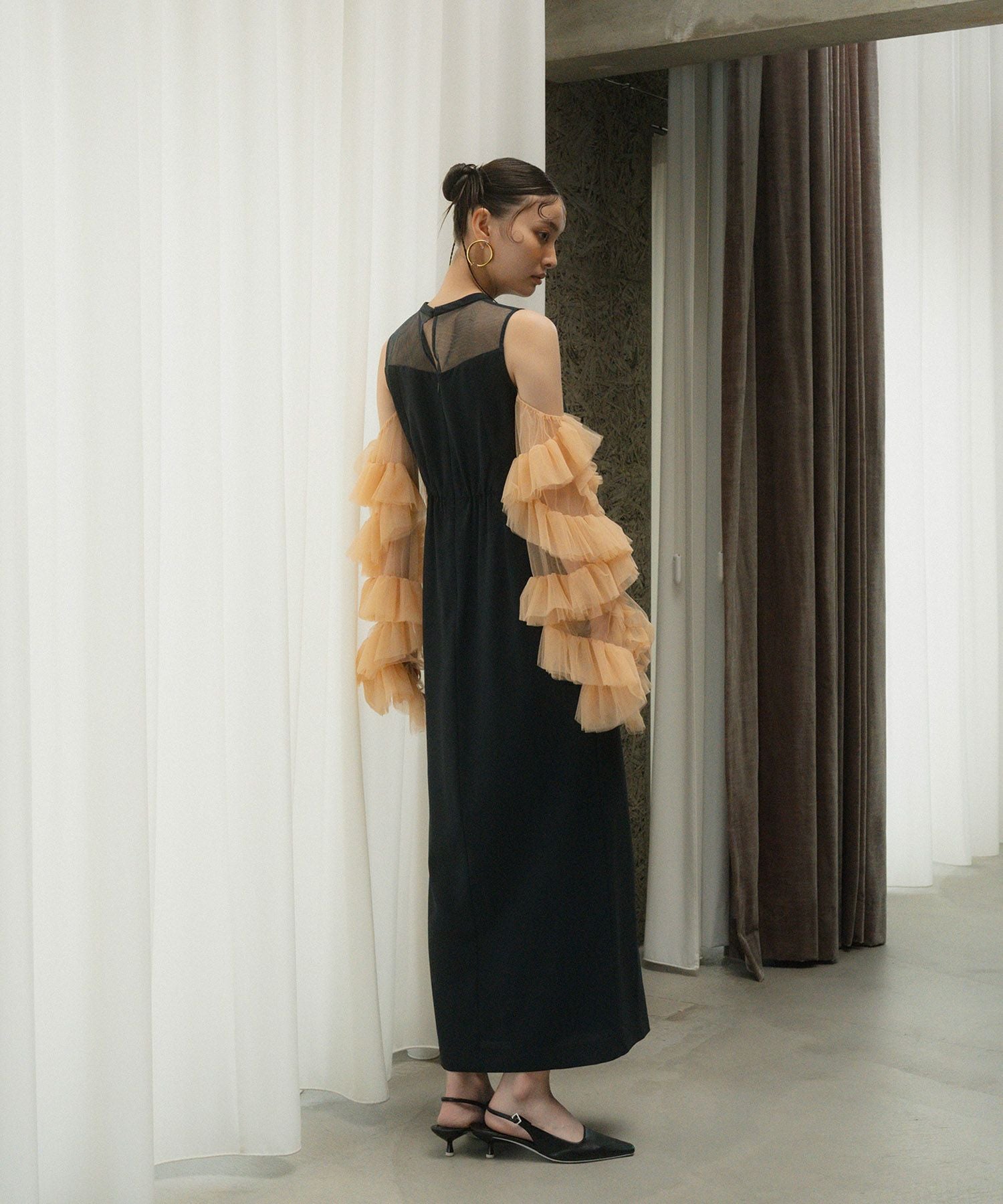 detached sleeve dress | ANDRESD