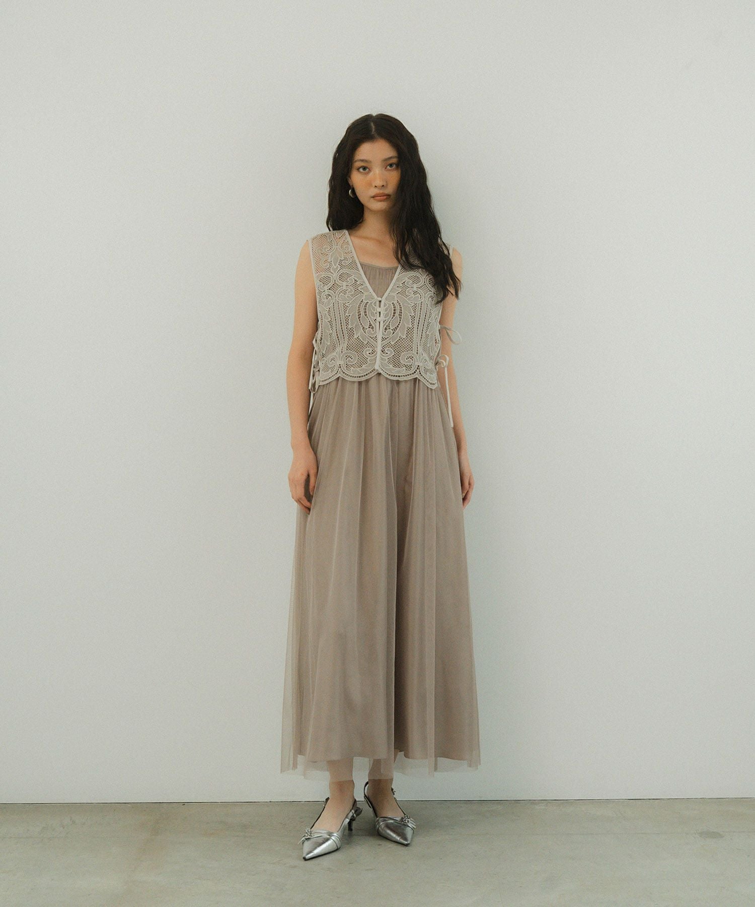 tulle layered dress | ANDRESD