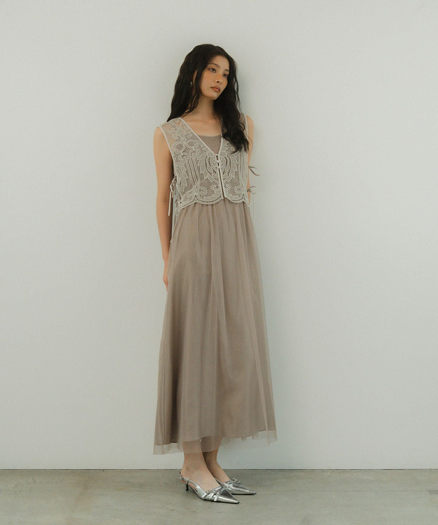 tulle layered dress | ANDRESD