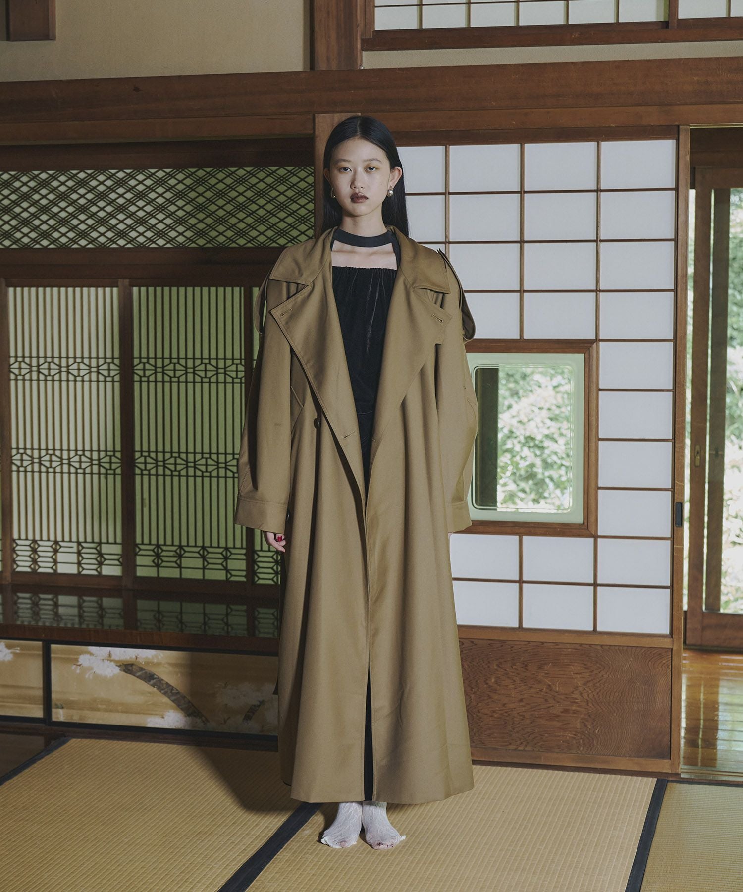 over long trench coat | ANDRESD