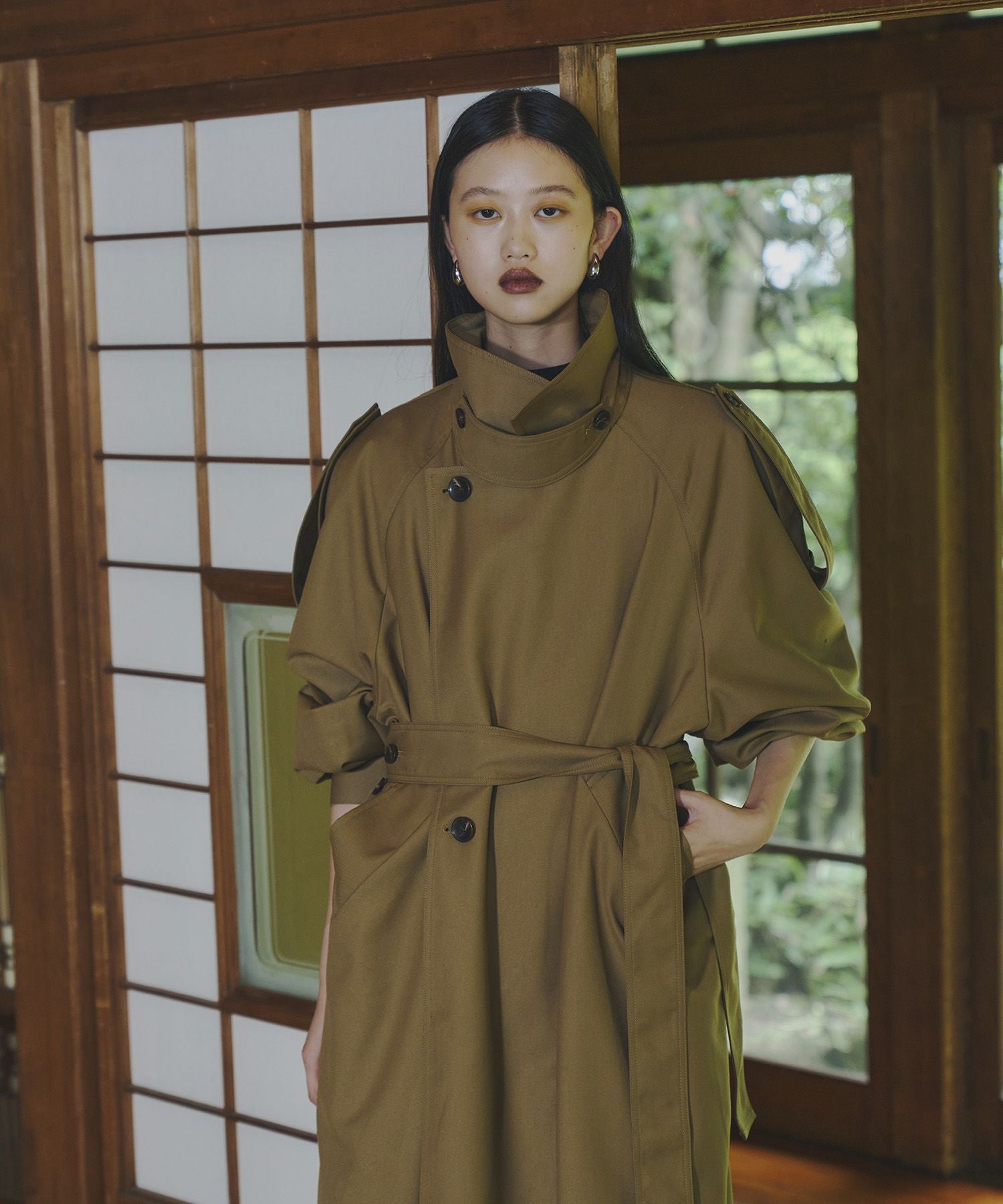 over long trench coat | ANDRESD