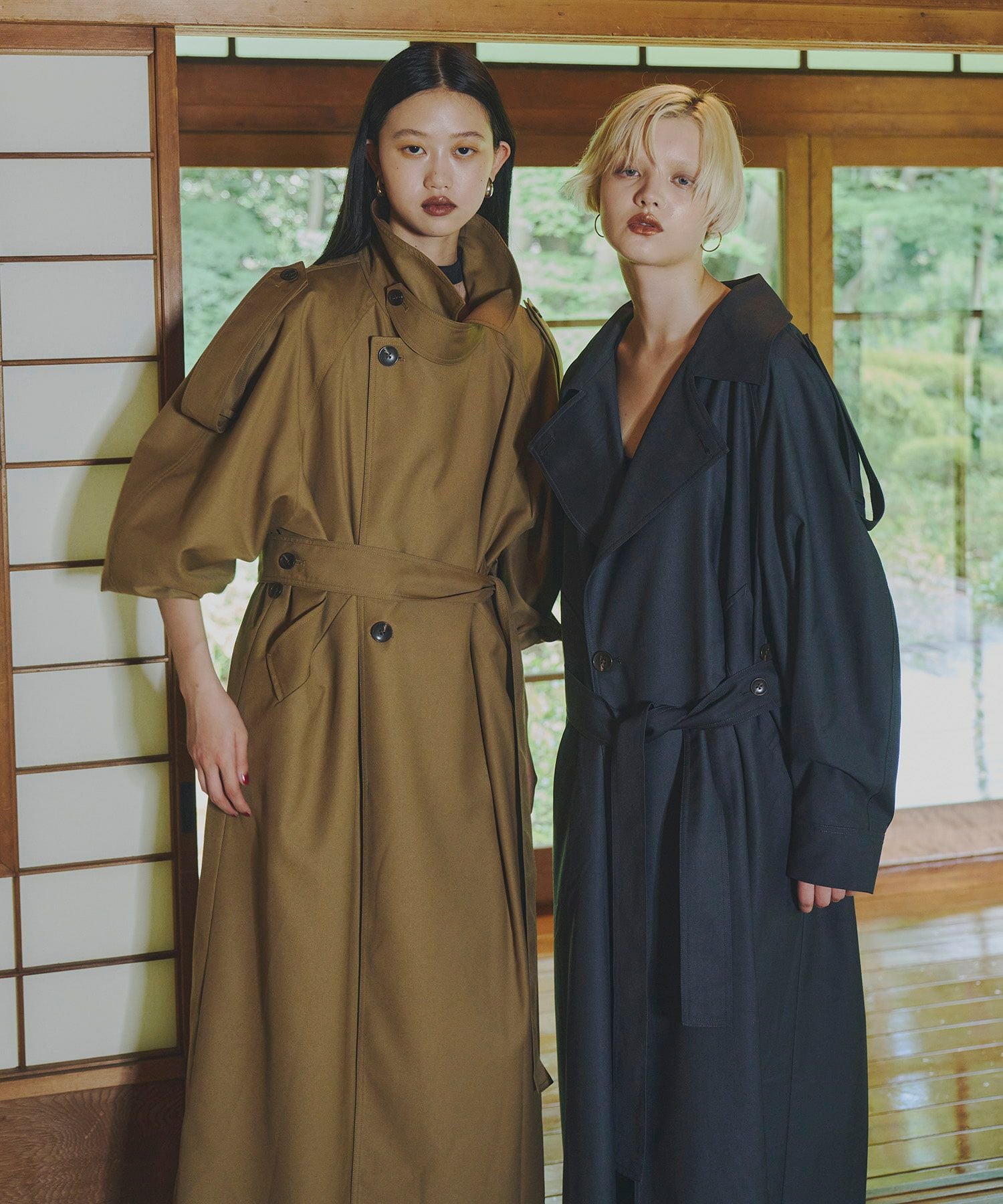 leaf embroidery back design dress | ANDRESD