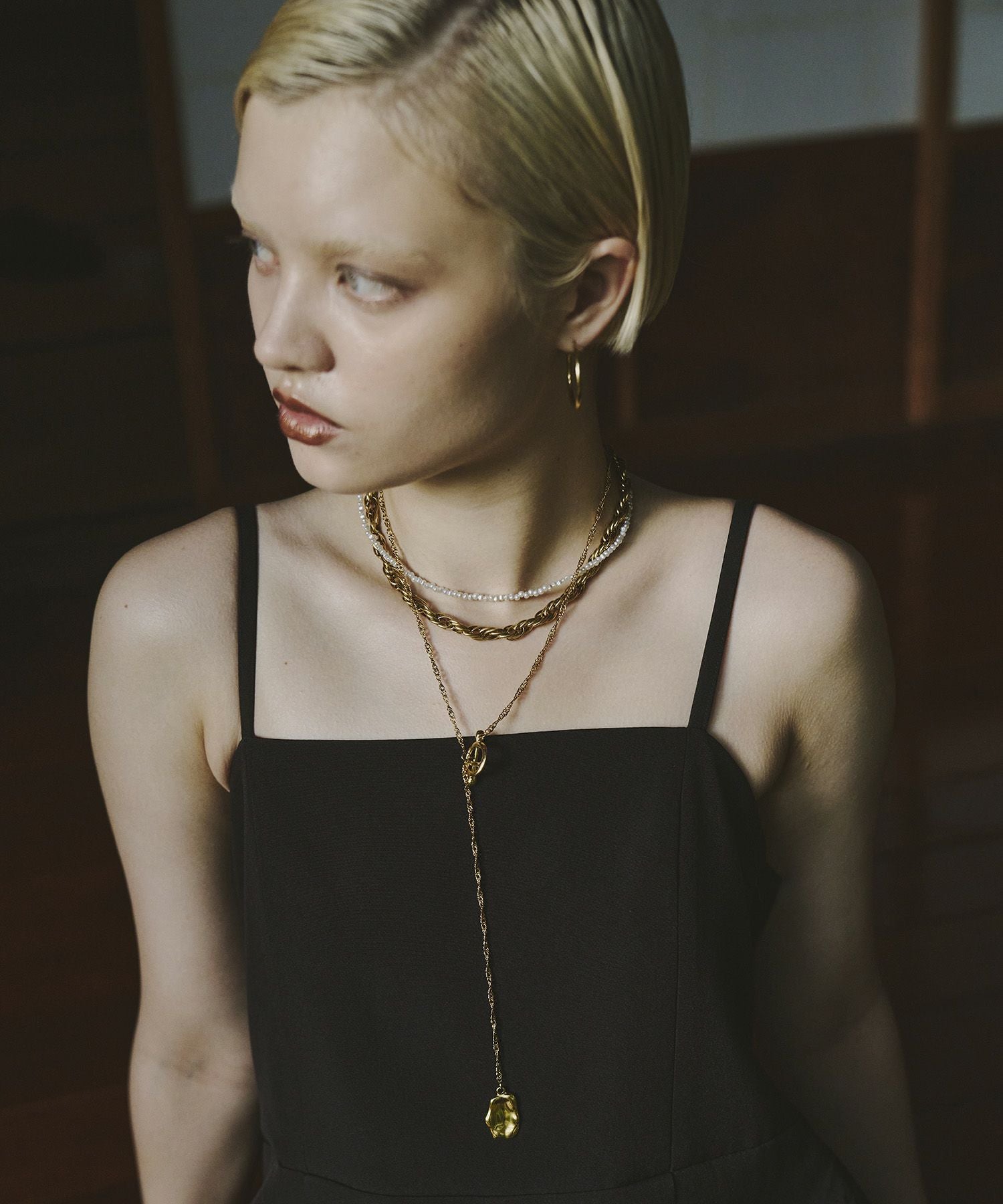 multi lariat necklace | ANDRESD