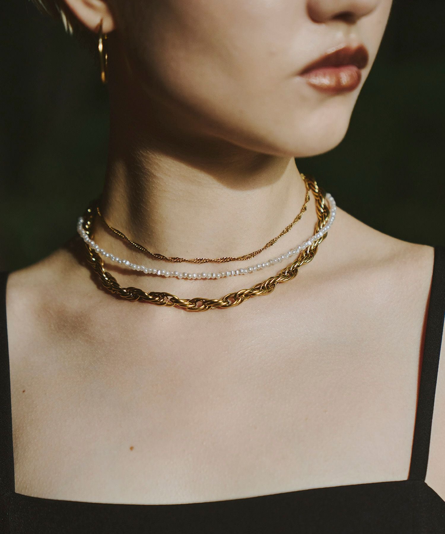 multi lariat necklace | ANDRESD