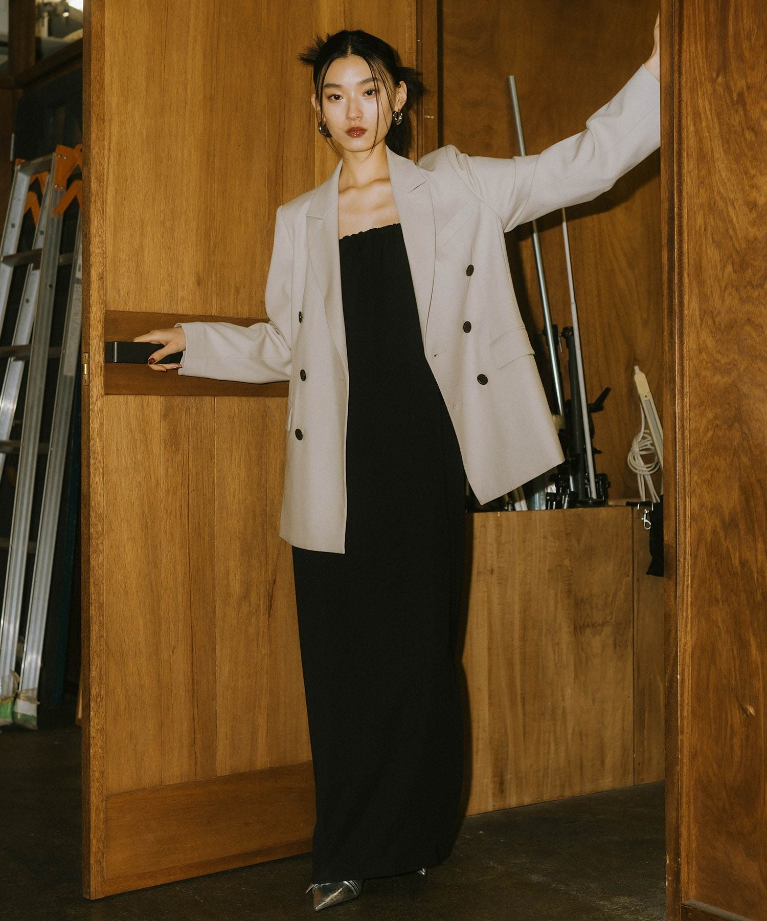 peaked lapel jacket | ANDRESD