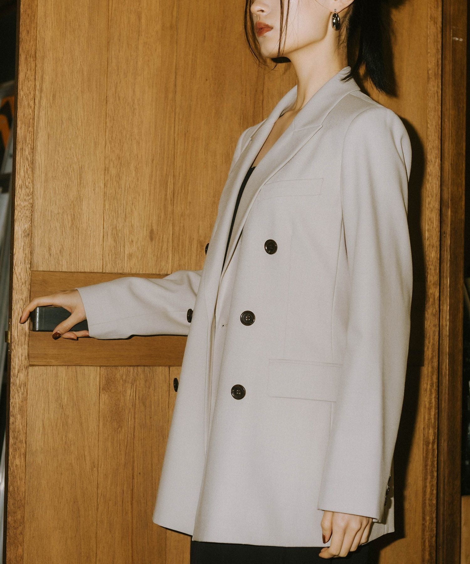 peaked lapel jacket | ANDRESD