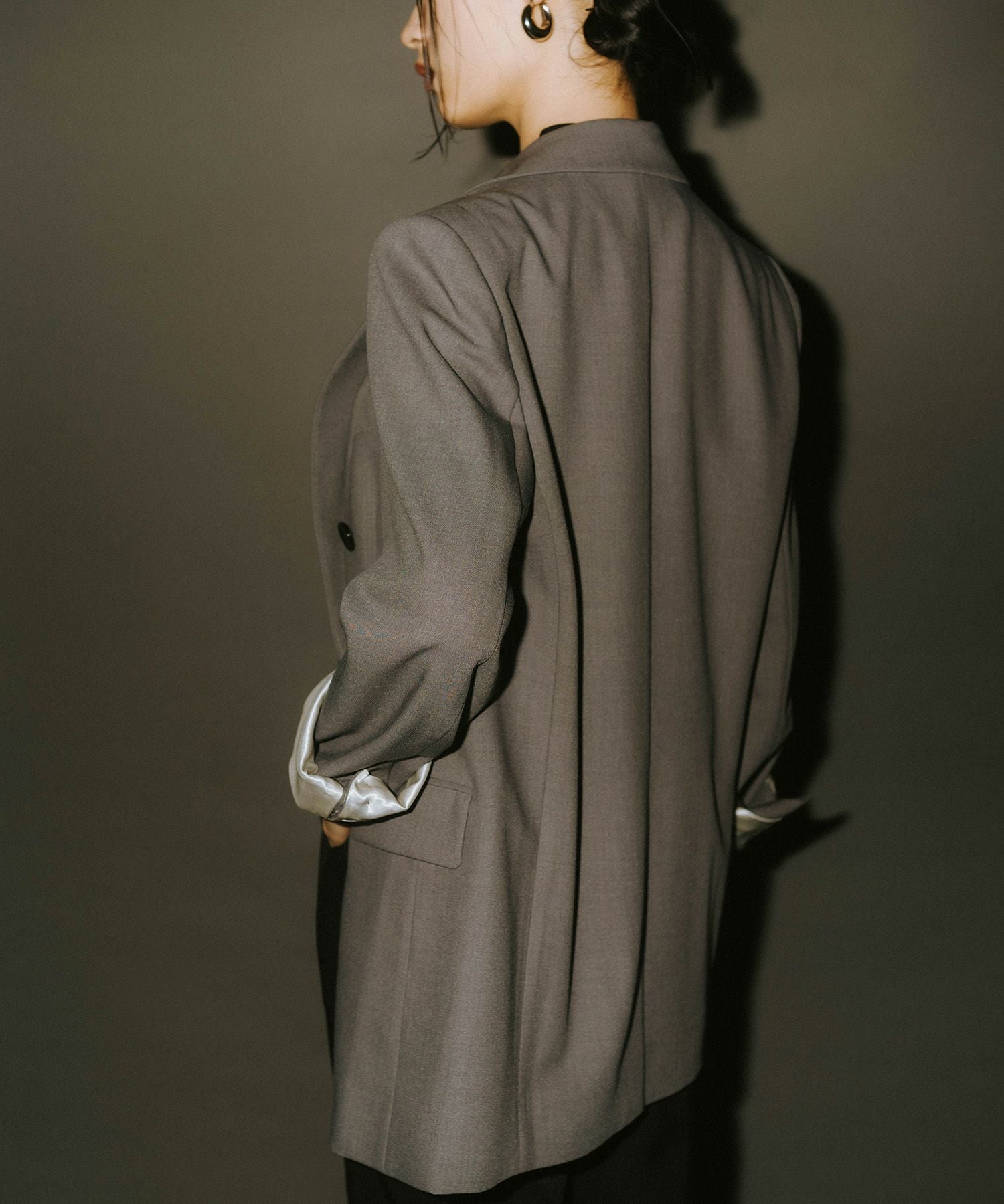 peaked lapel jacket | ANDRESD