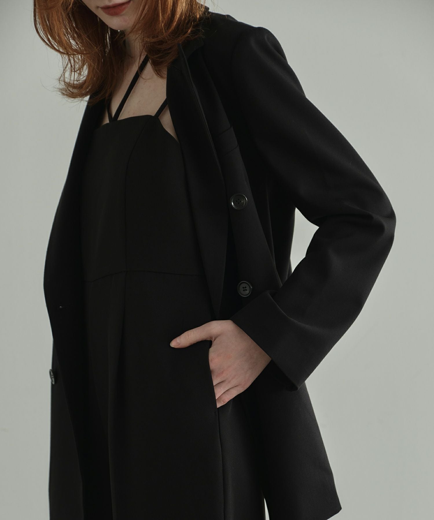 peaked lapel jacket | ANDRESD