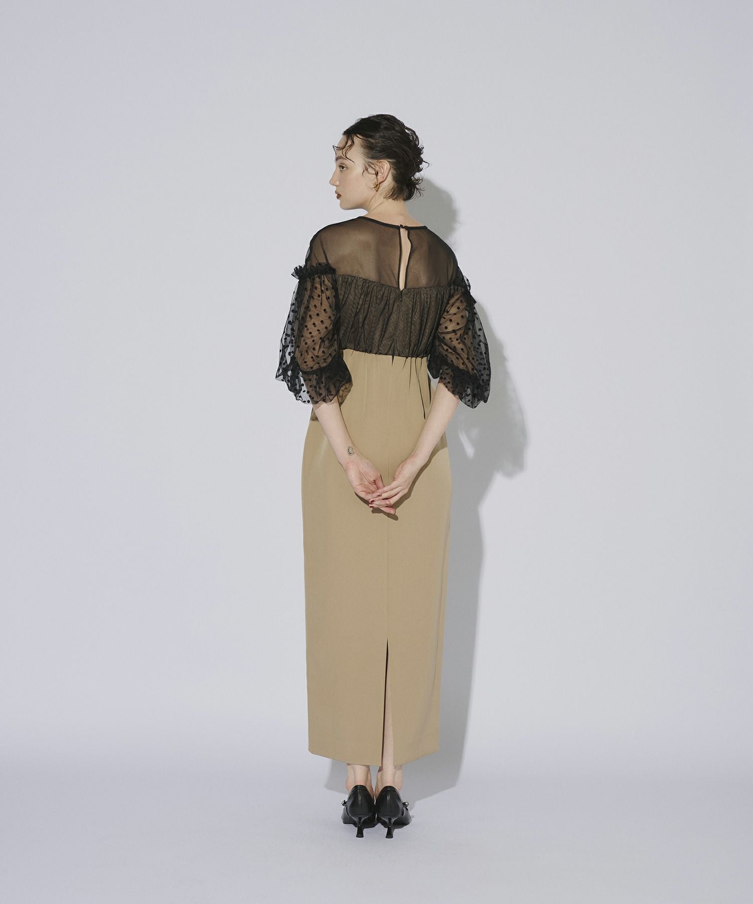 flocky dot one piece | ANDRESD