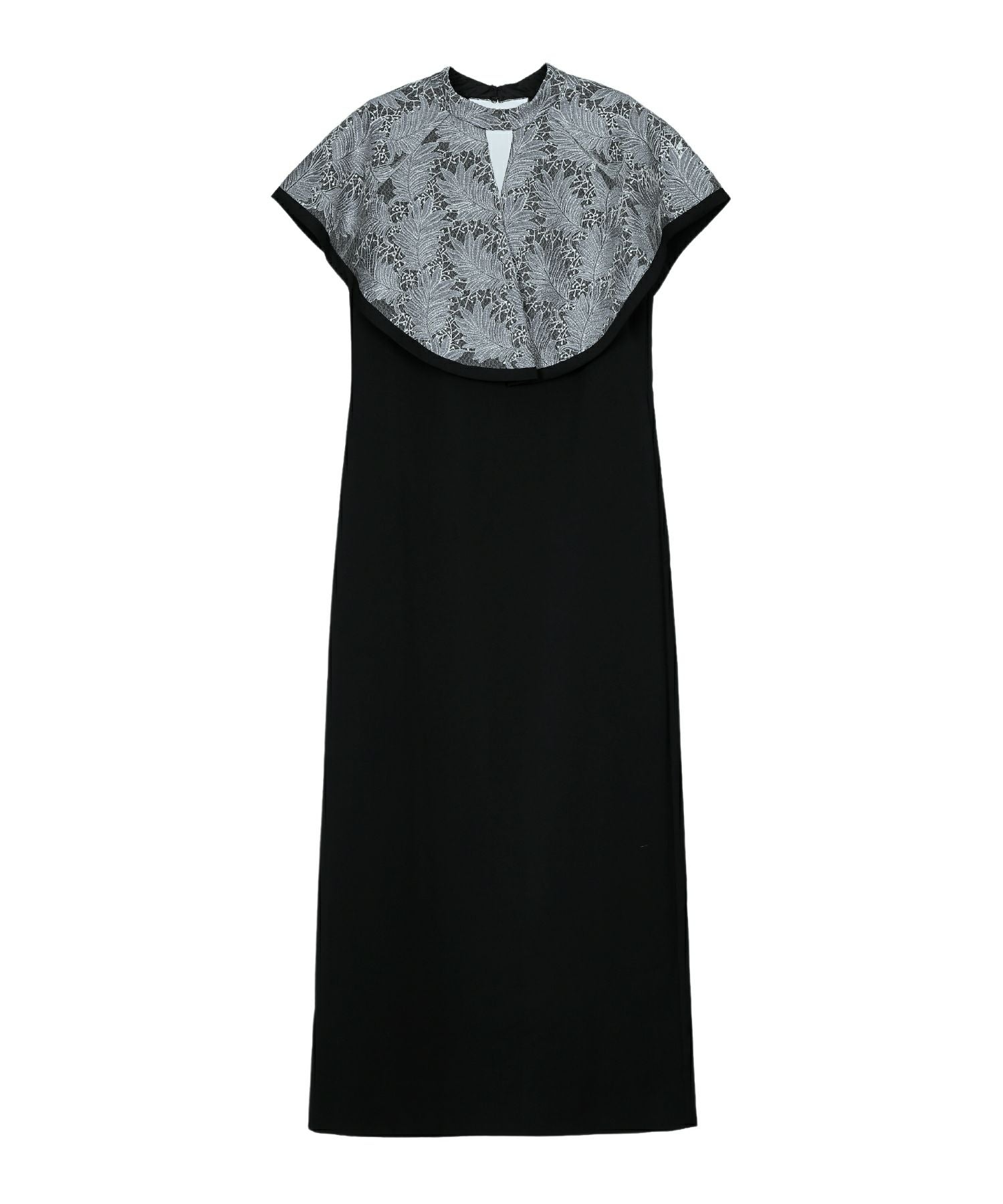 embroidery cape dress | ANDRESD