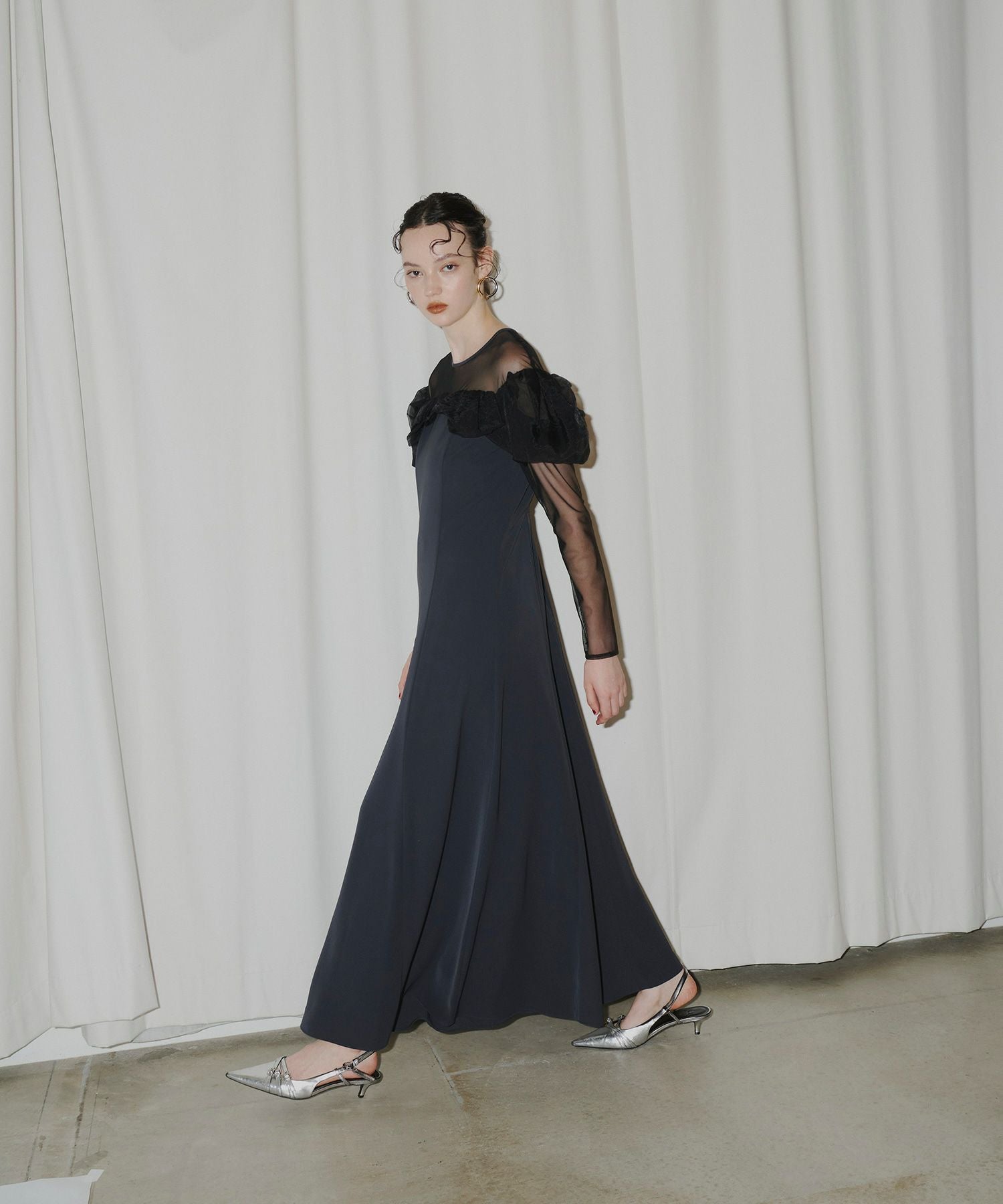 スーツ・フォーマル・ドレス ANDRESED frills flare dress frills flare dress | ANDRESD