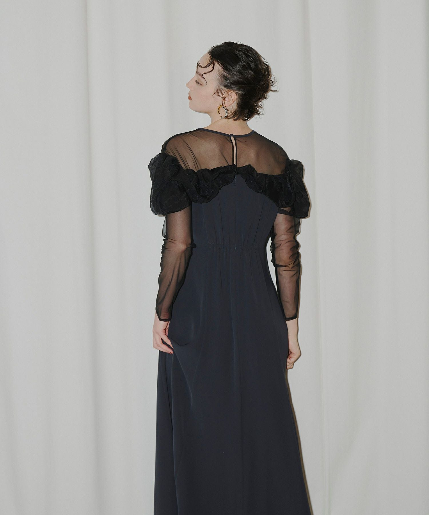 frills flare dress | ANDRESD