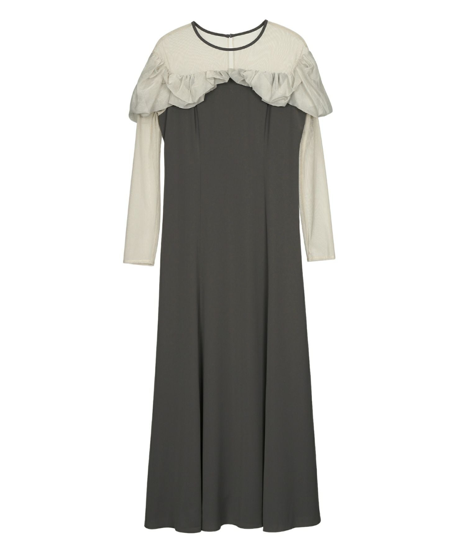 frills flare dress | ANDRESD