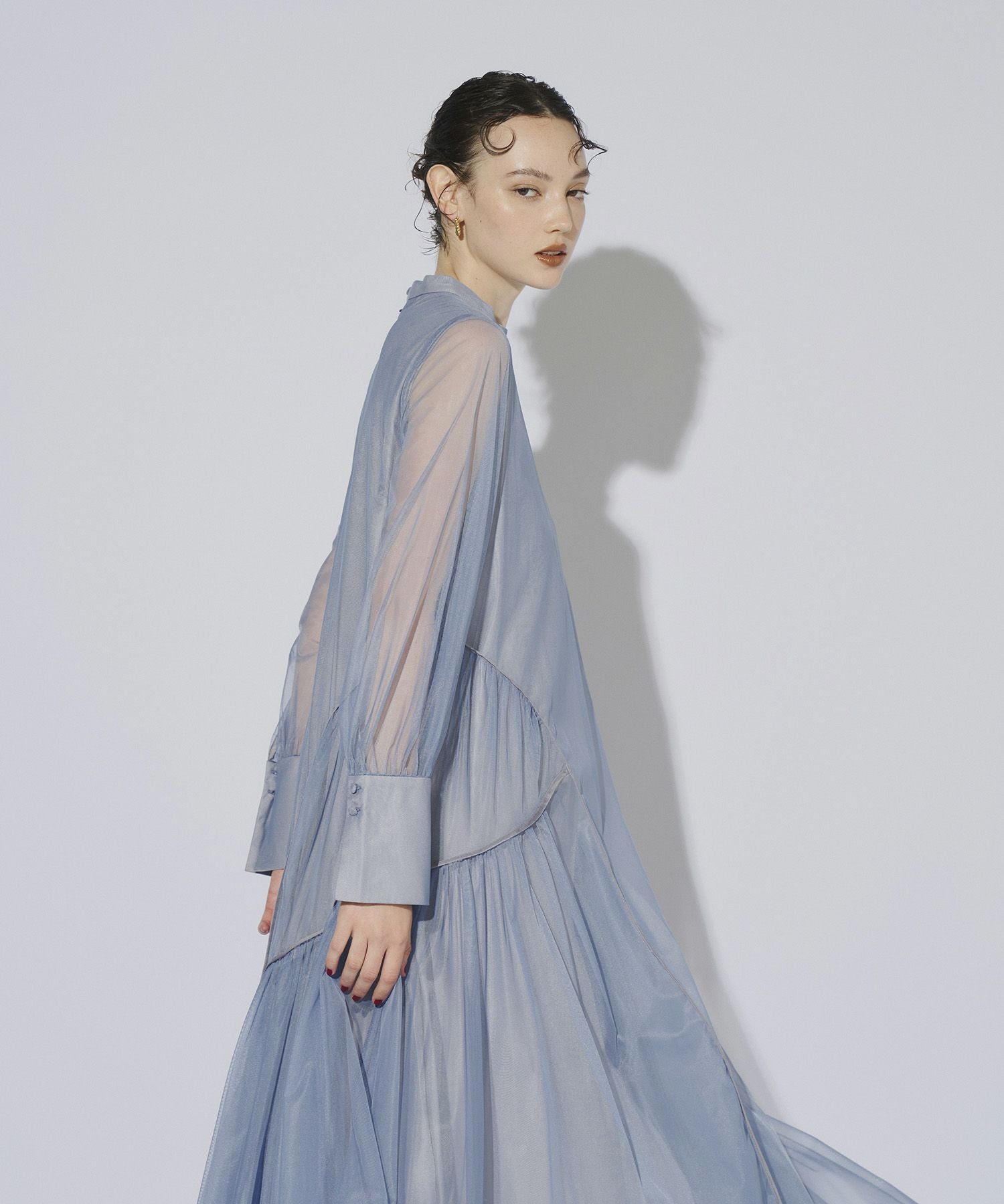 piping tulle dress | ANDRESD