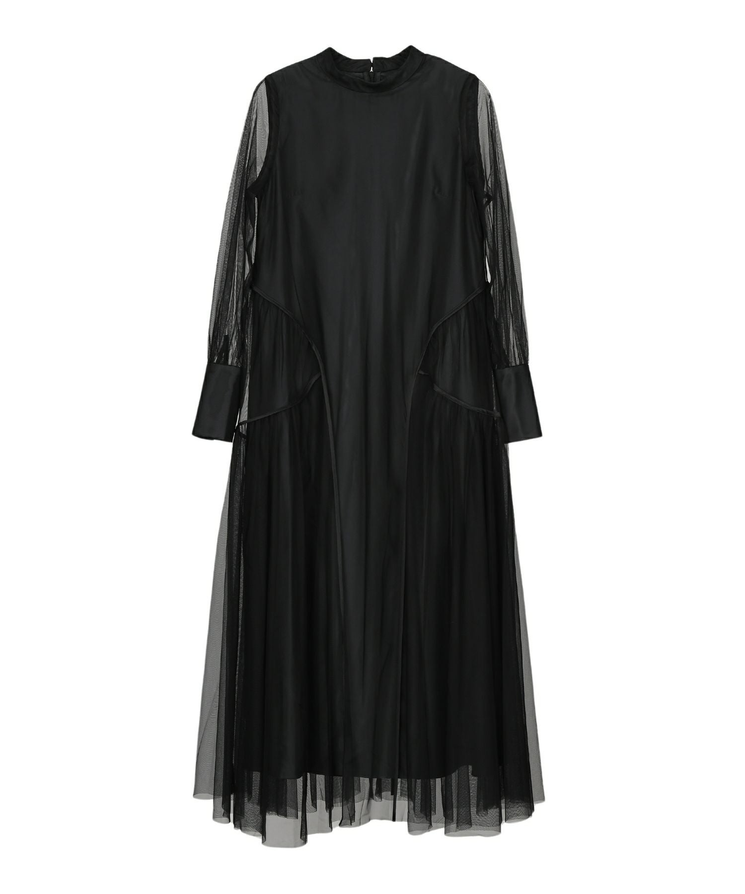 piping tulle dress | ANDRESD