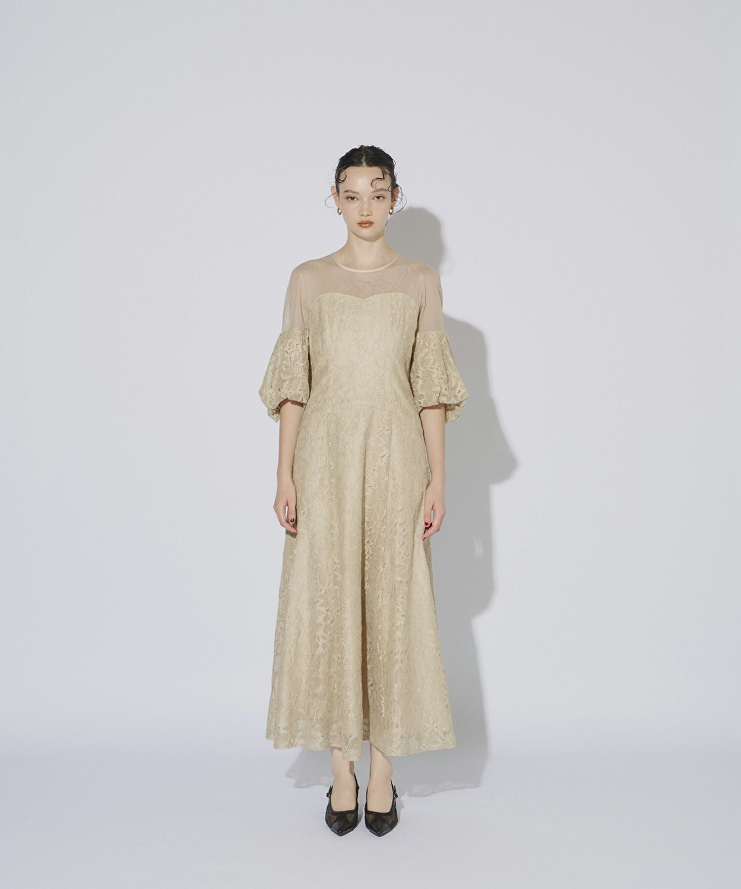 attractive lace dress | ANDRESD