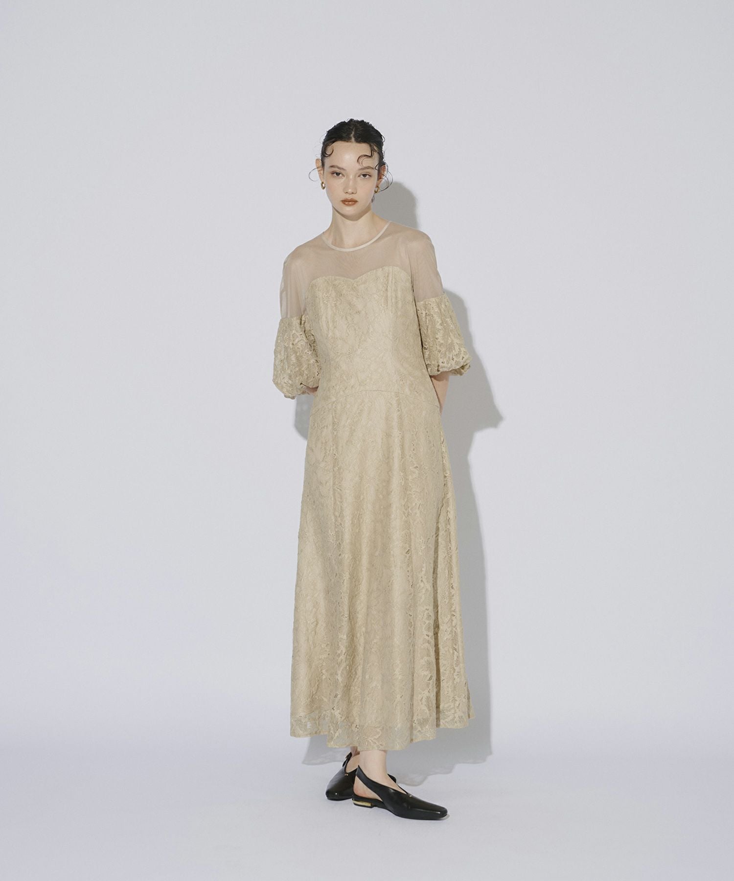 attractive lace dress | ANDRESD