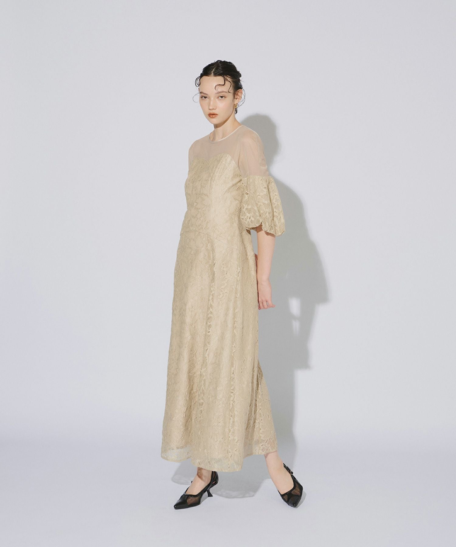 attractive lace dress | ANDRESD