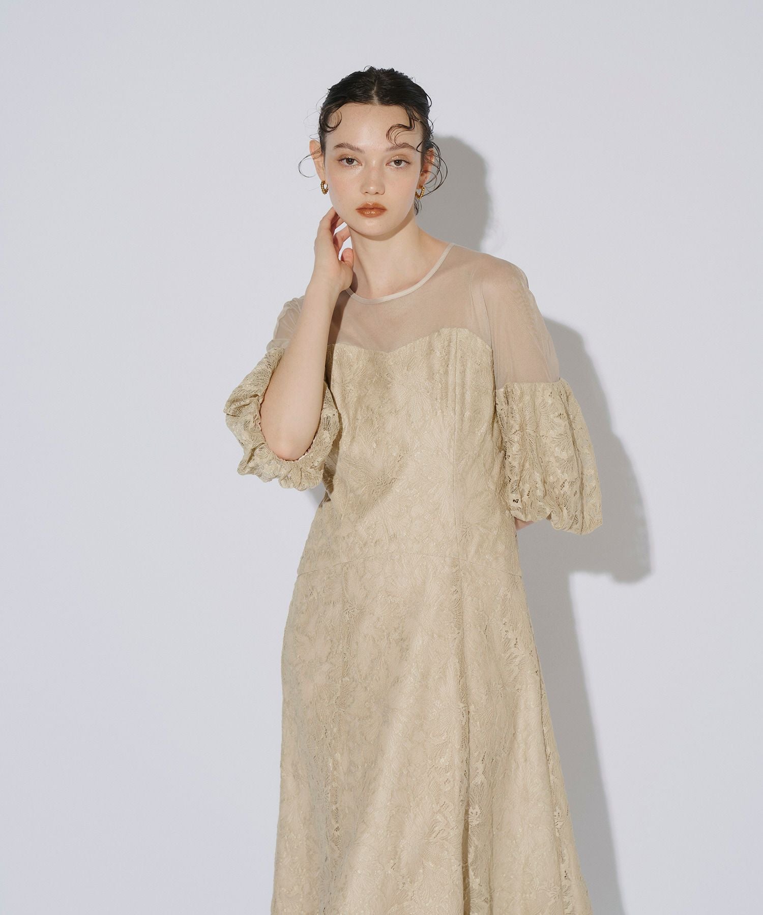 attractive lace dress | ANDRESD