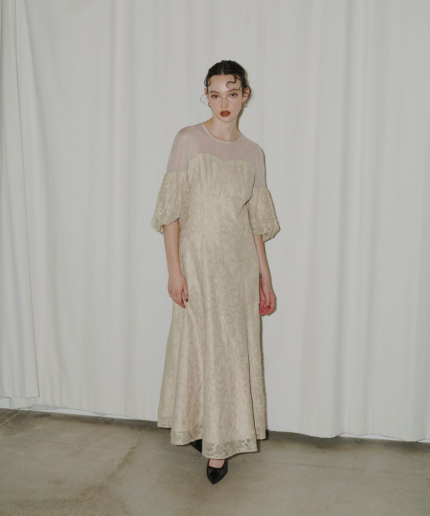 attractive lace dress | ANDRESD