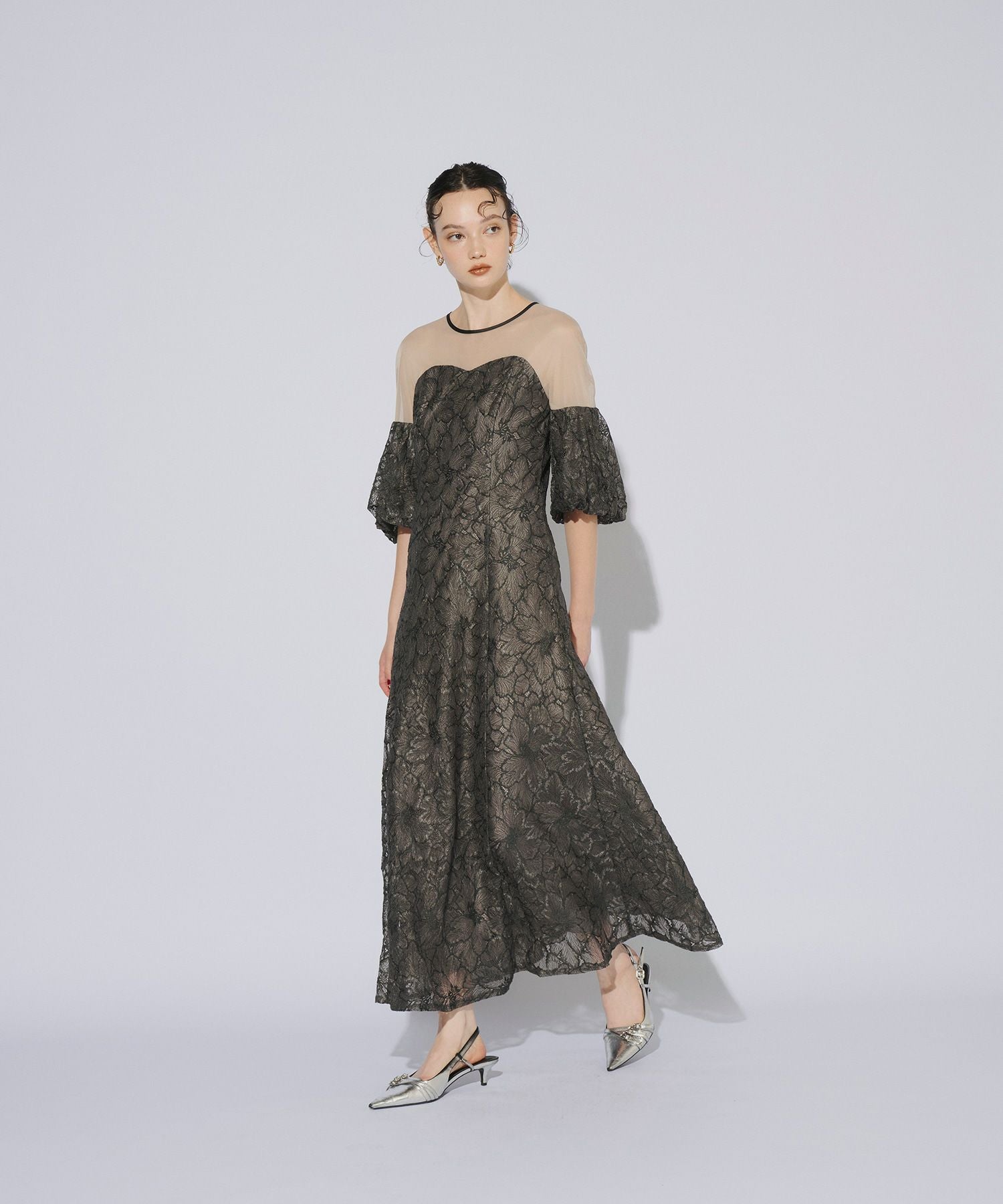 attractive lace dress | ANDRESD