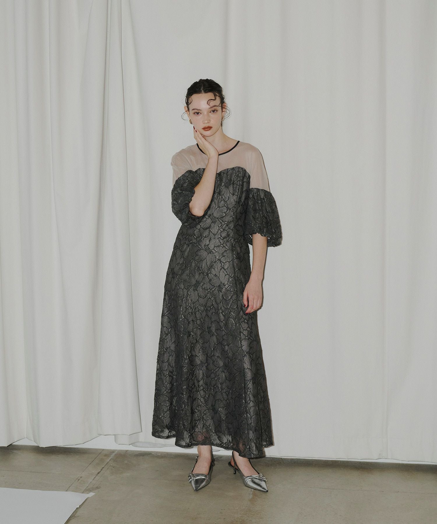 attractive lace dress | ANDRESD